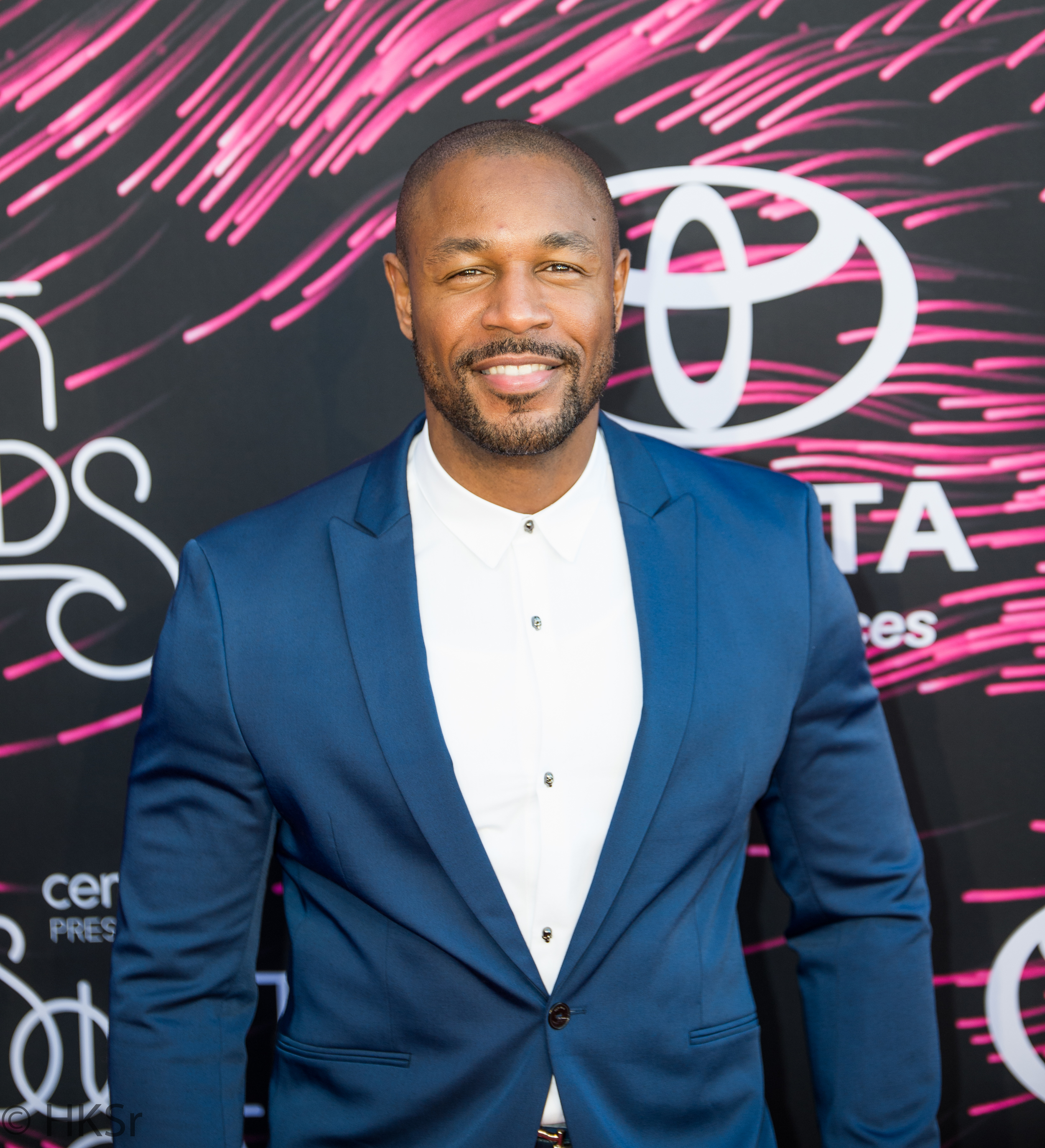 Tank was one of the Red Carpet Host at the Soul Train Awards