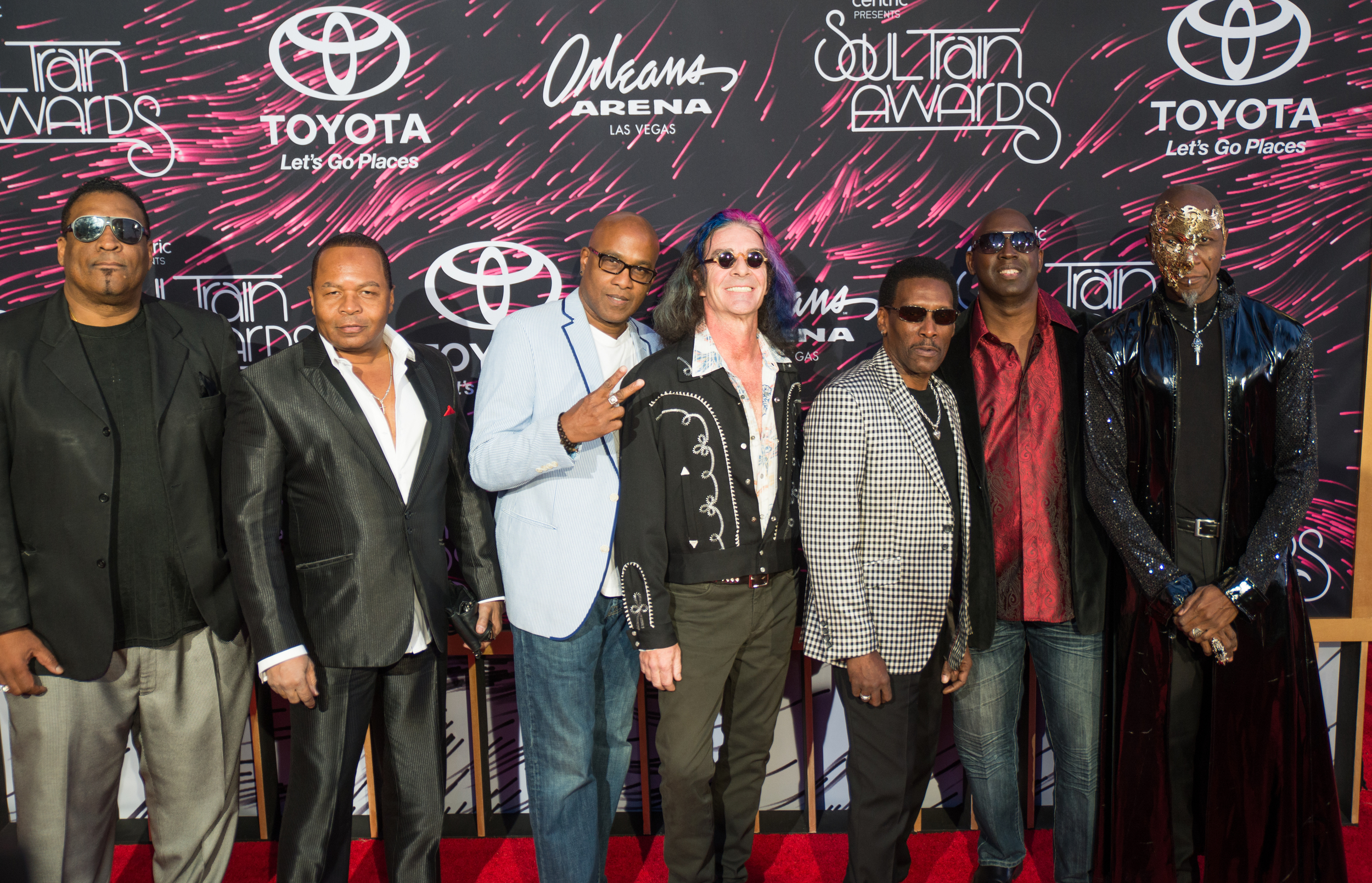 Cameo was on the red carpet at the SoulTrain Awards