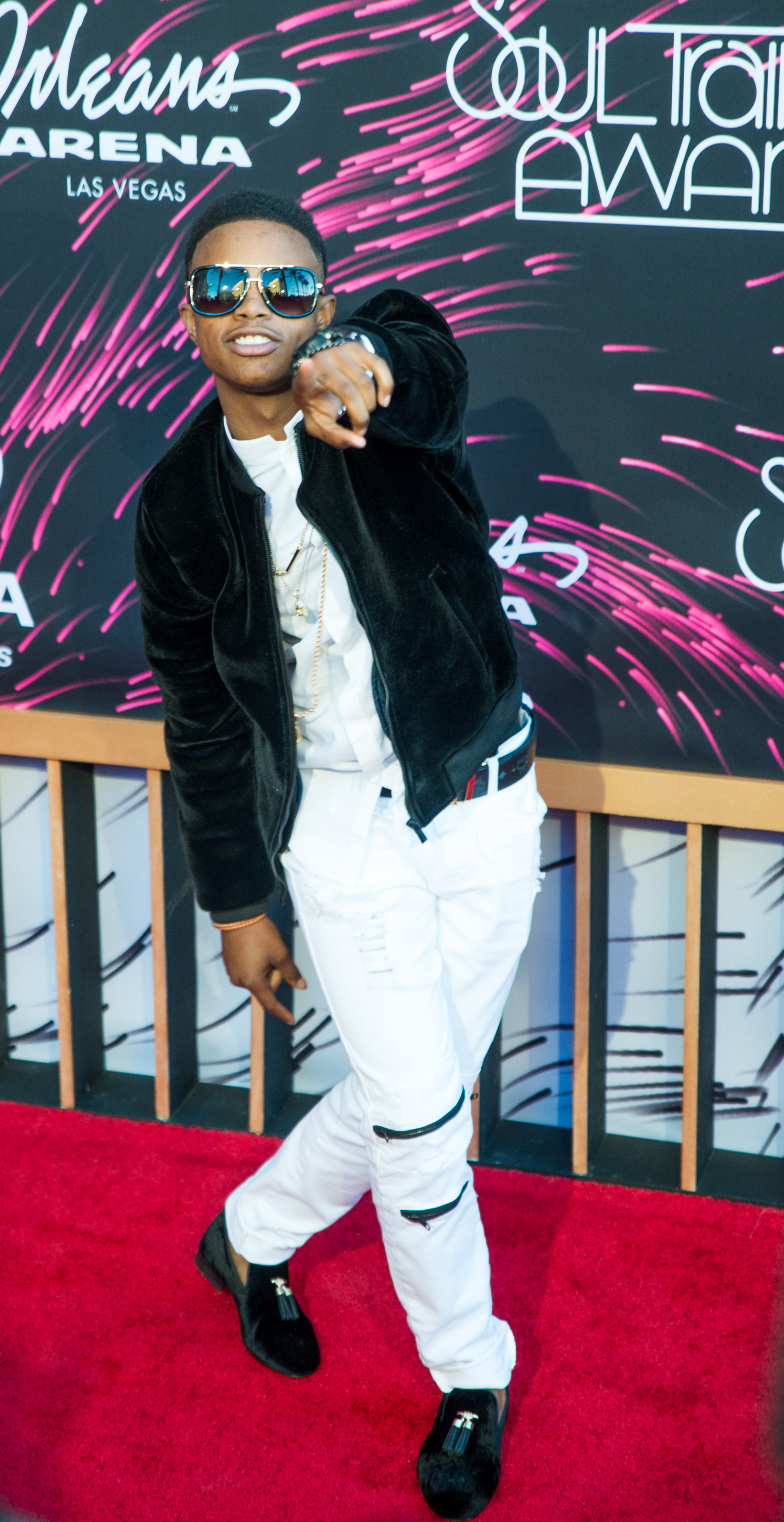 Silento danced his way onto the red carpet at the Soul Train Awards