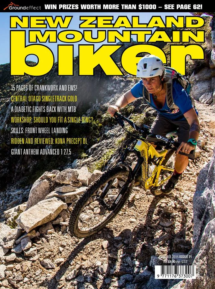 NZ Mountain Biker Cover 2015