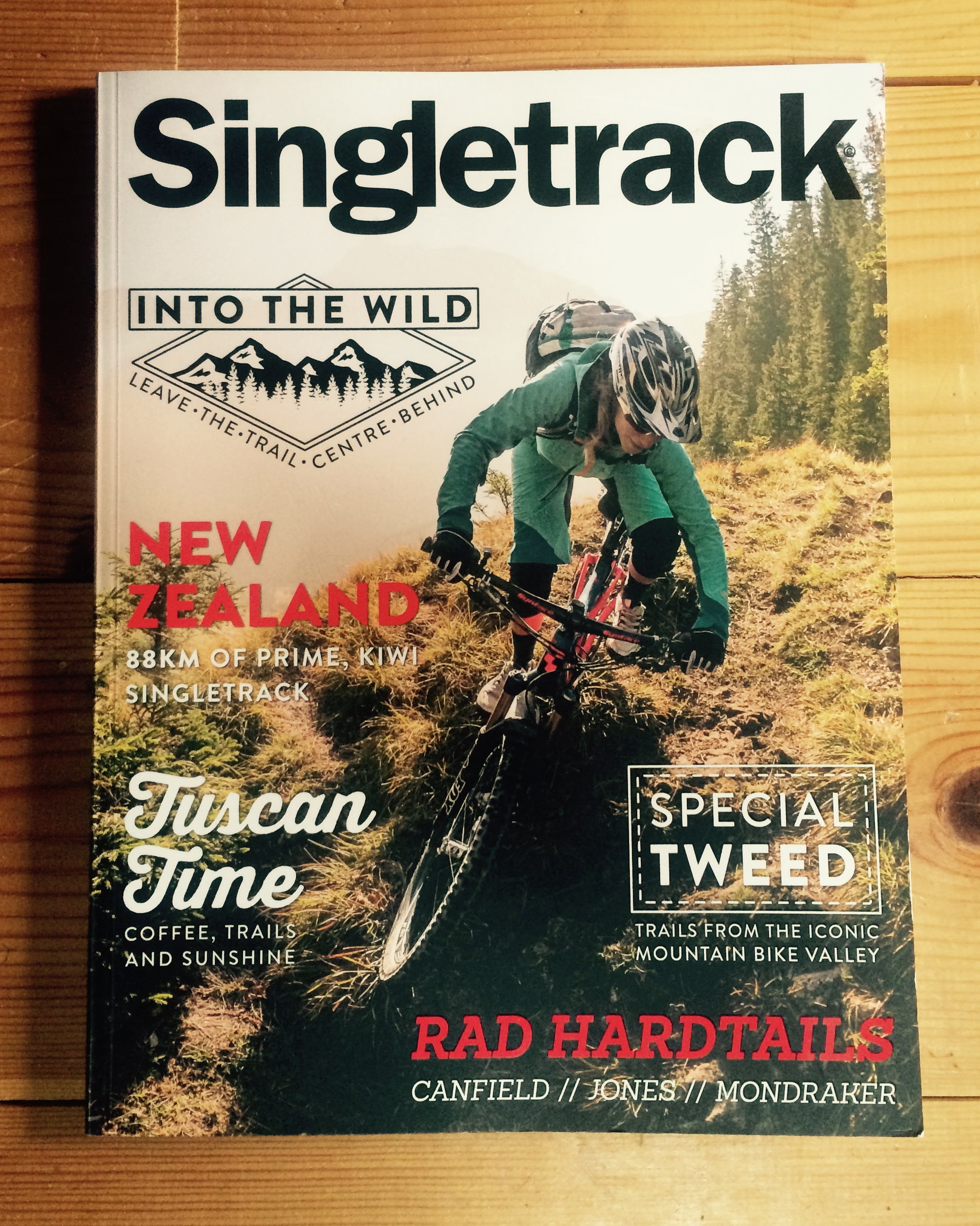 Singletrack Magazine UK 2015 - 11 pg article on The Old Ghost Road, NZ.