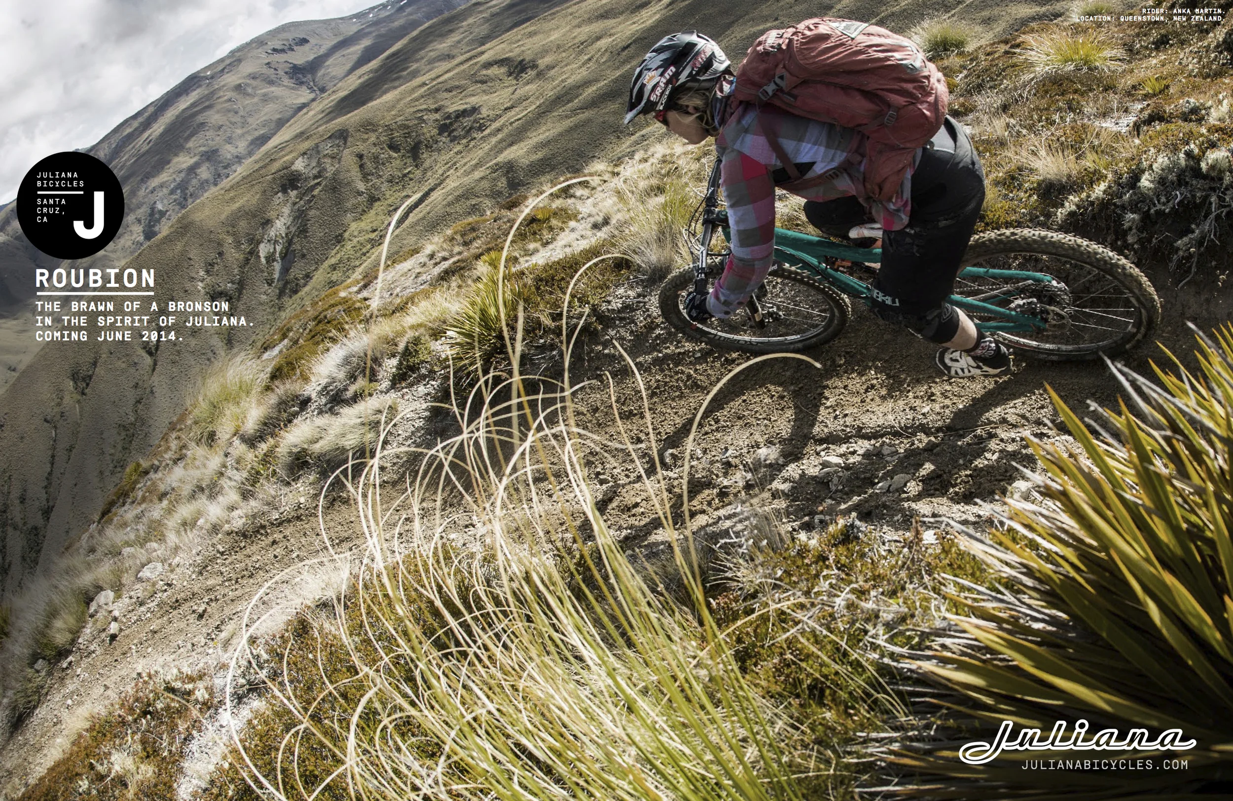 2014 Roubion ad in Bike Magazine