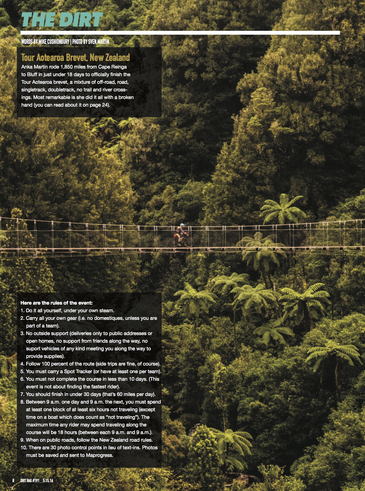 Dirt Rag Magazine 2016