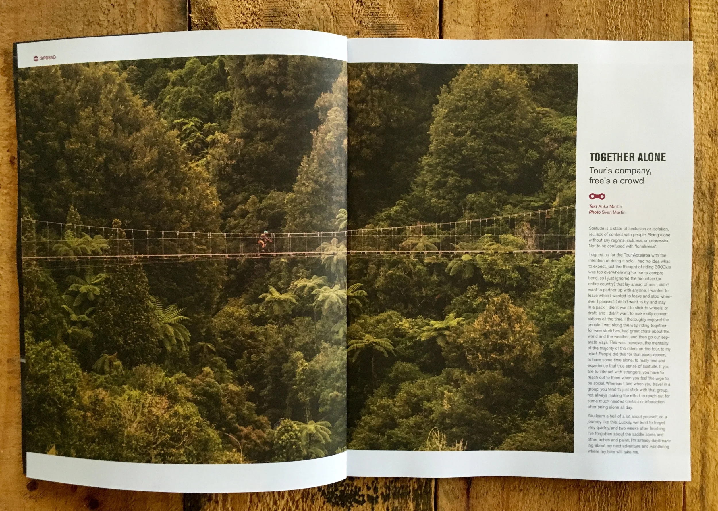 Spoke Magazine, NZ 2016