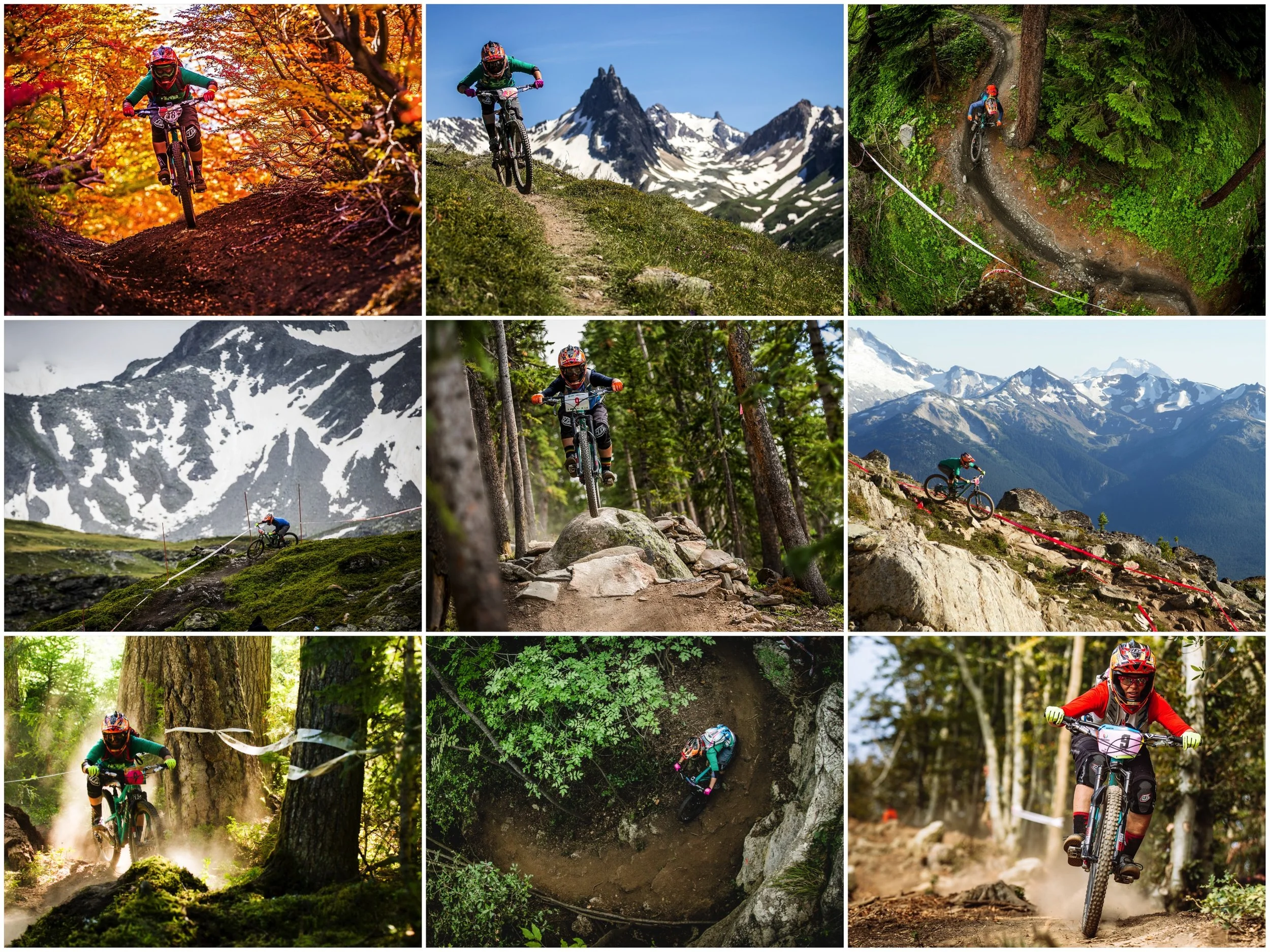 2014 EWS Season: Chile South America, Valloir France, La Thuile Italy, Winter Park CO, Whistler Canada, Finale Ligure, Italy.