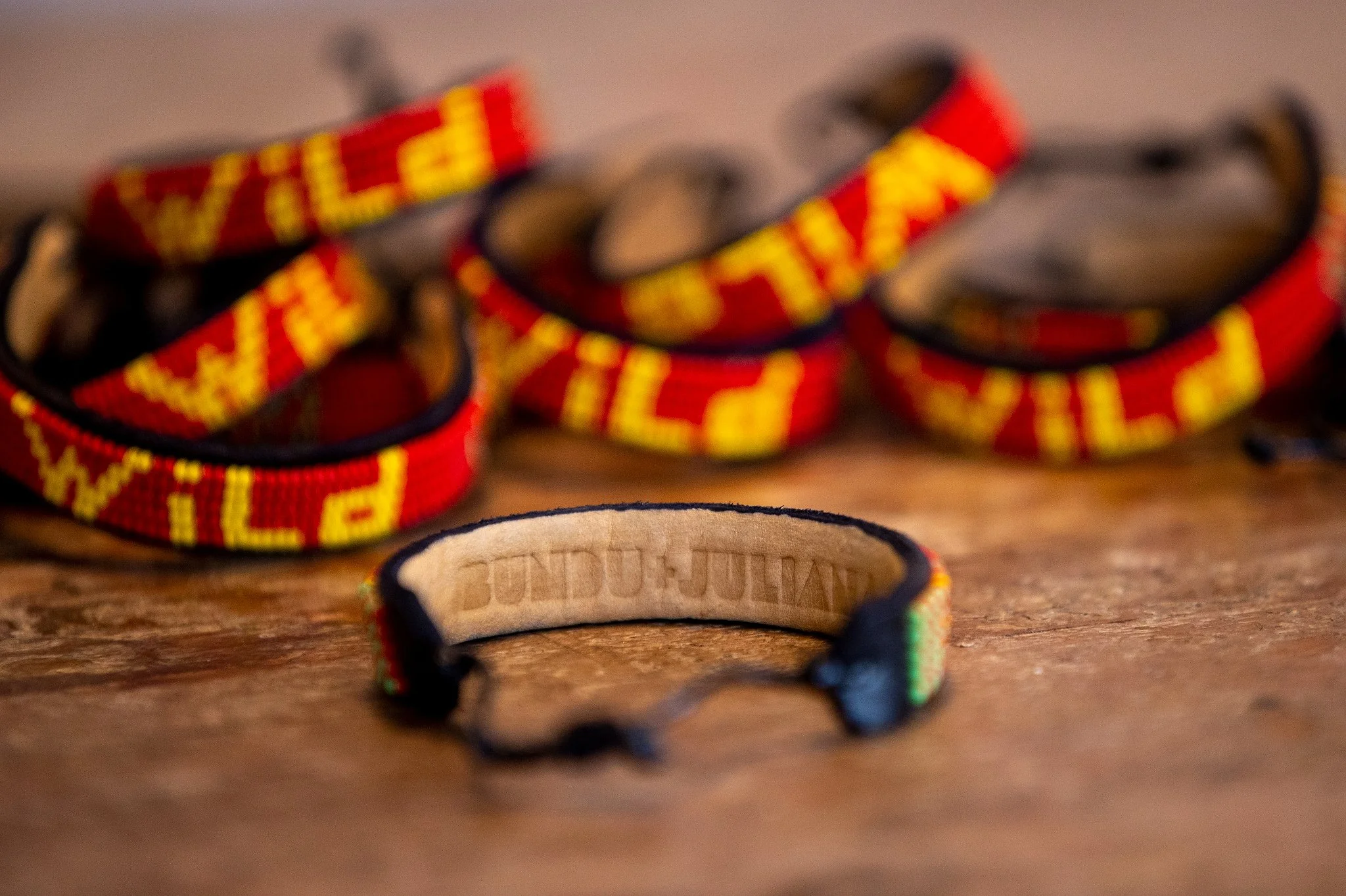 BUNDU/Juliana collab beaded bracelets made by women in Kenya