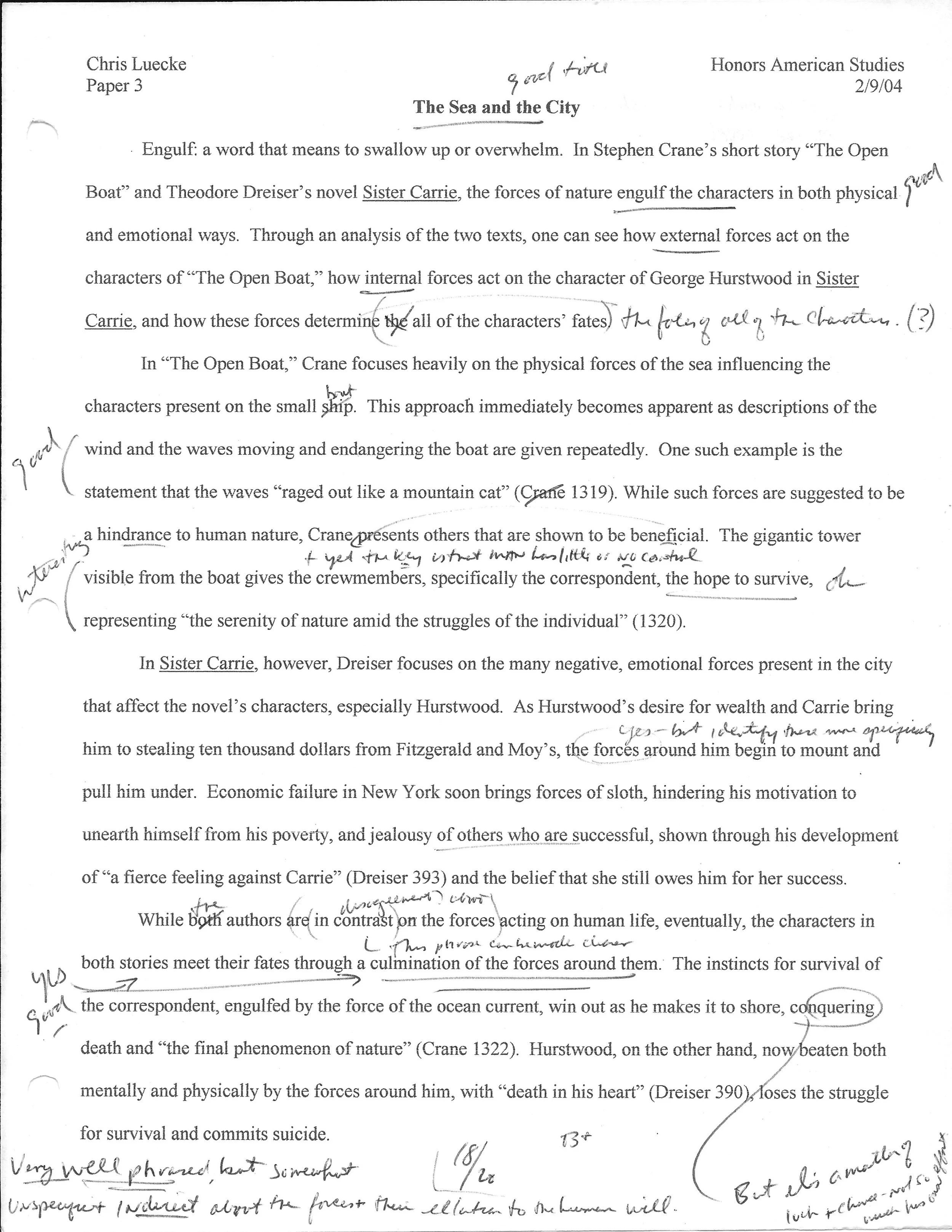 A 1-page masterpiece...minus 2 out of 20 points :-/