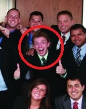 Me...on day 1 of the job...trying to harness enthusiasm to disguise the fact that I had no idea what I was doing, or how to initiate a mentor relationship