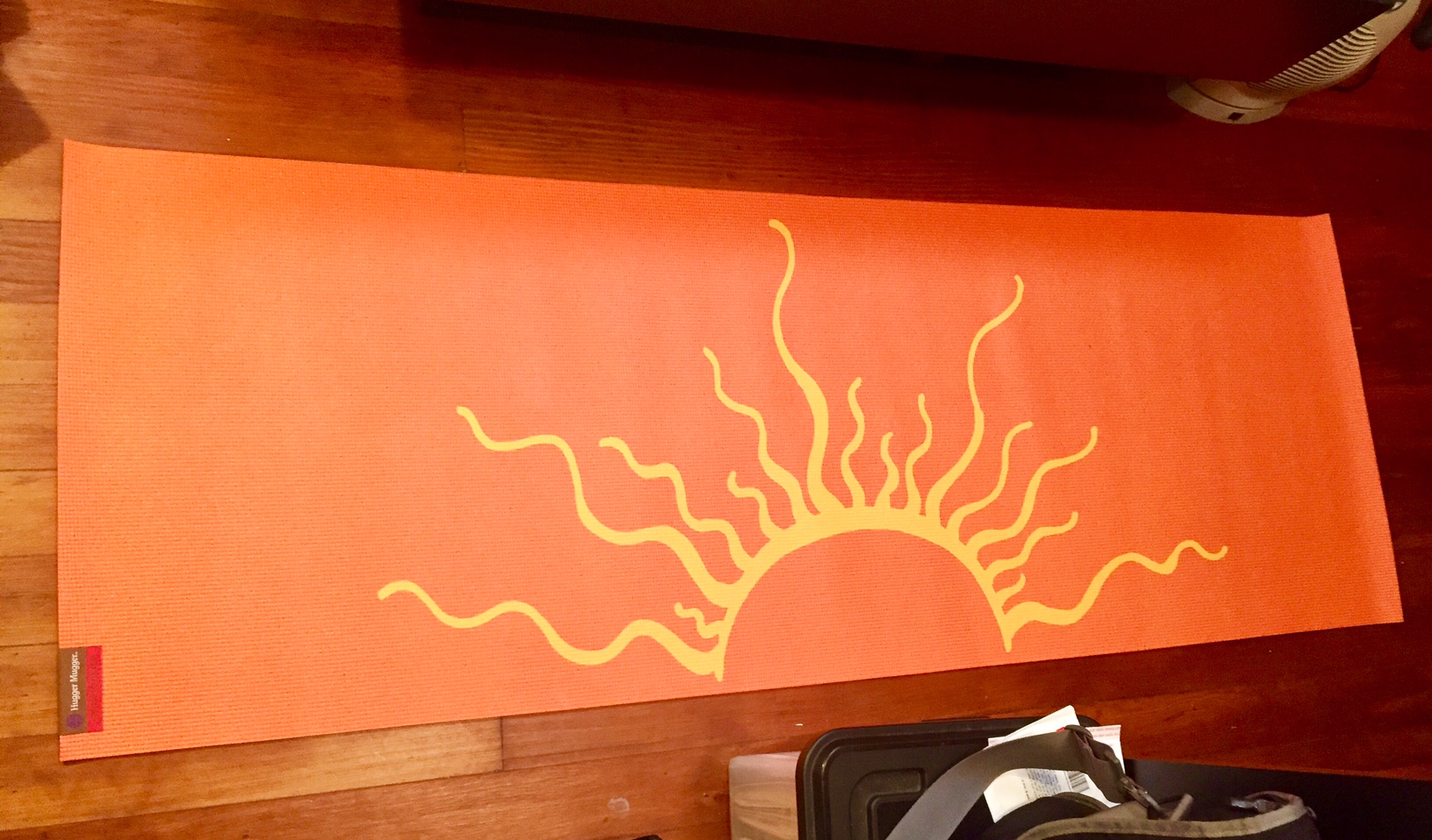 If your yoga mat doesn't say "Rise and Shine!" then you should probably get a new yoga mat...