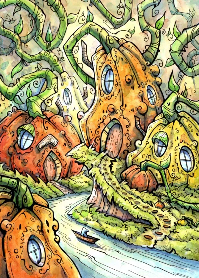 Postcard - Pumpkin Village.jpg