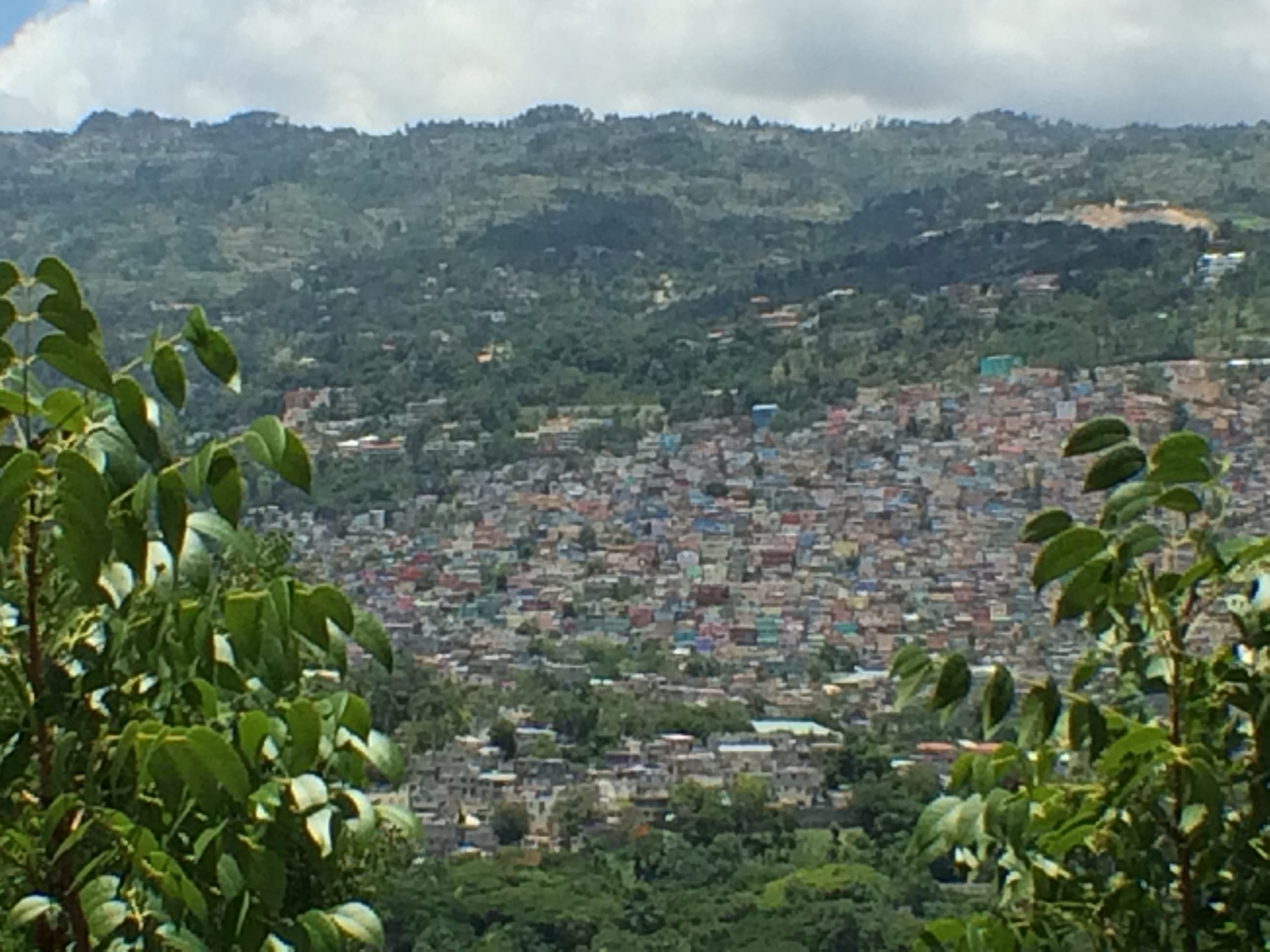 The hills of Port-au-Prince. (Laura Payton)