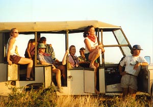 Sunset on Safari