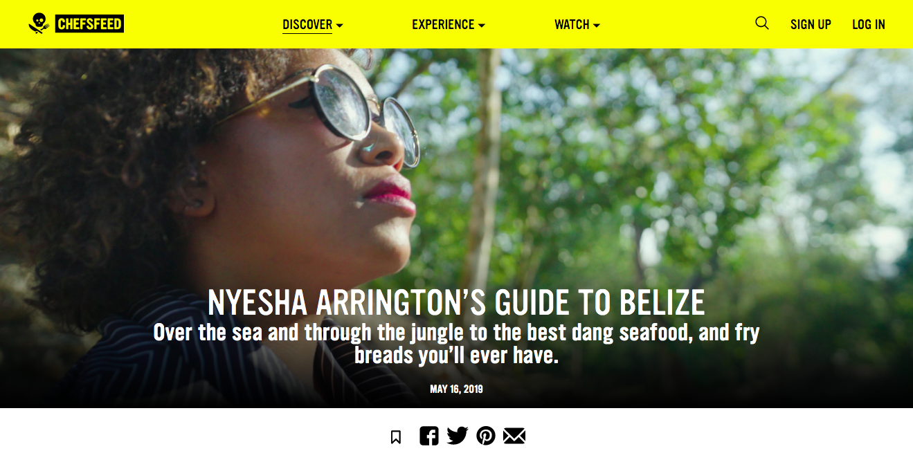 Chef Nyehsa's Guide To Belize