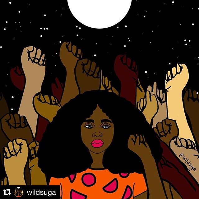 #amplifymelanatedvoices 🔊Repost @wildsuga
・・・
It&rsquo;s taken me a minute to gather the strength these last few days as a mother, sister, daughter, niece, cousin, grand daughter, aunty, friend and black woman artist , primarily focusing on Self-car
