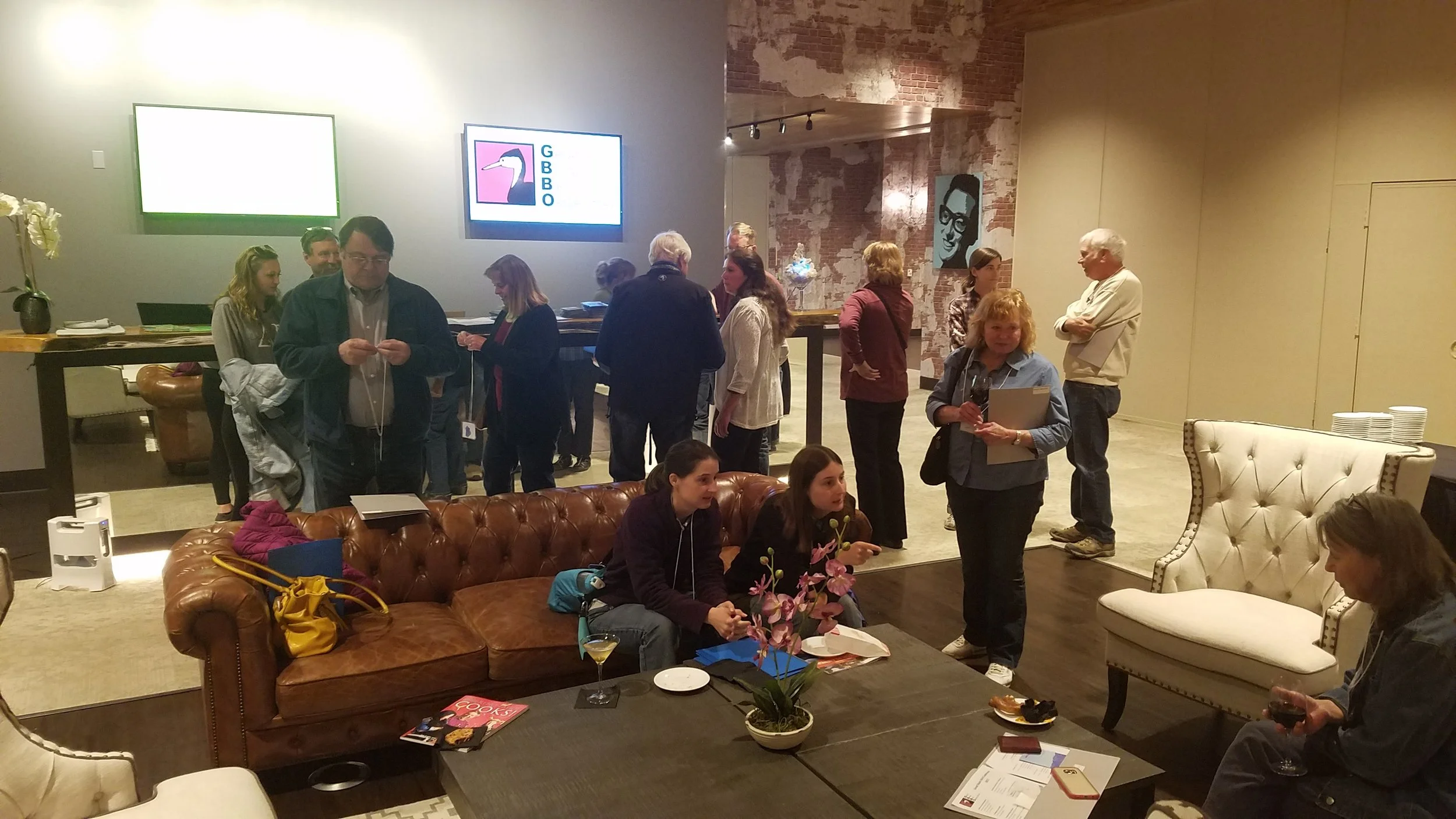Opening reception of the conference.