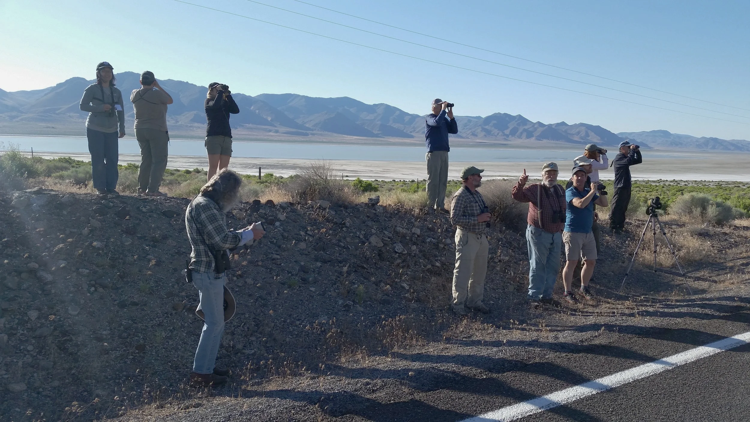 On the way to the Smoke Creek Desert. Photo by Terry Rich.