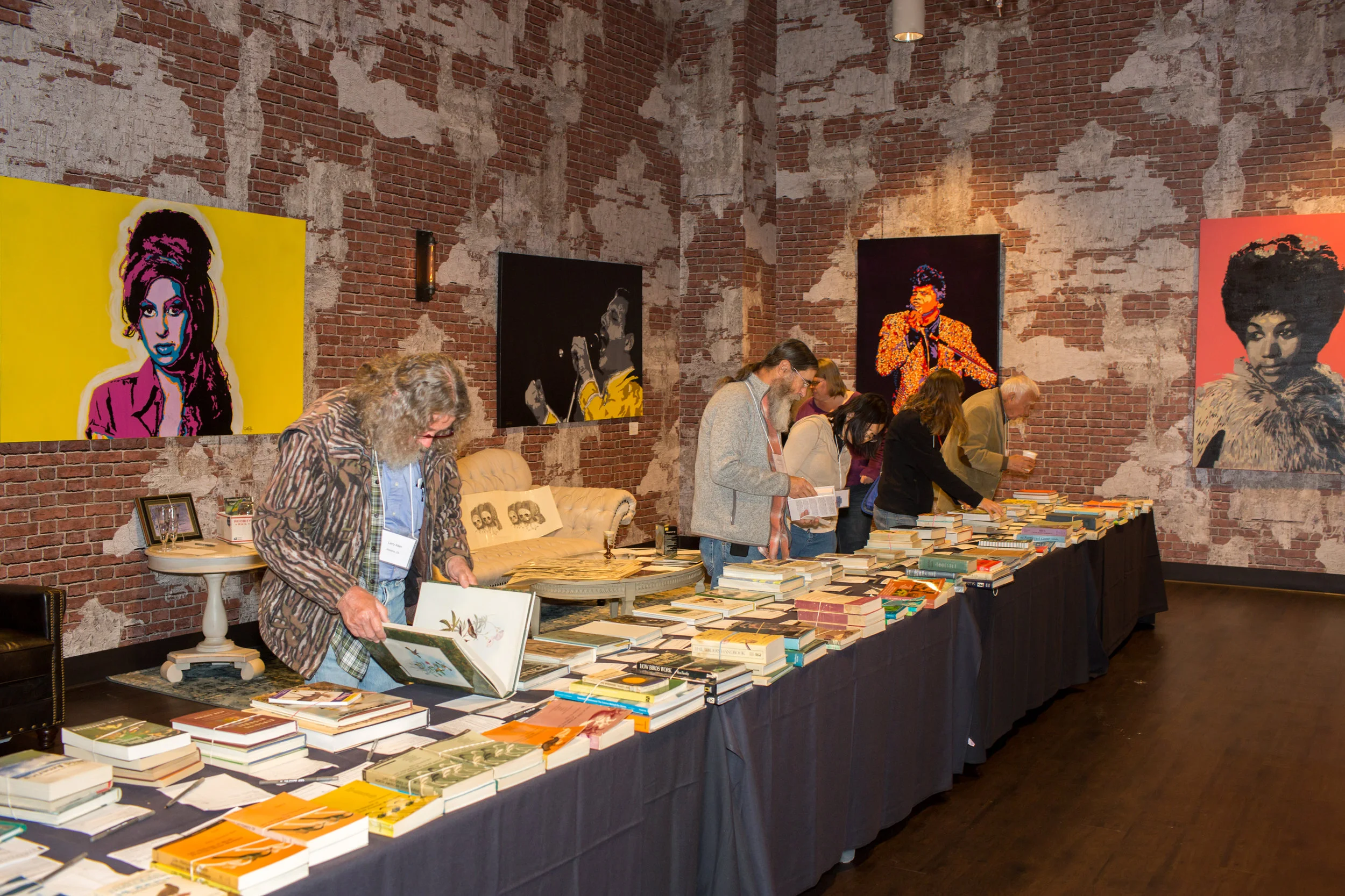 At the silent auction. Photo by Amy Leist.