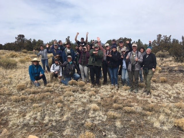 Volunteer training in Flagstaff with Audubon Southwest