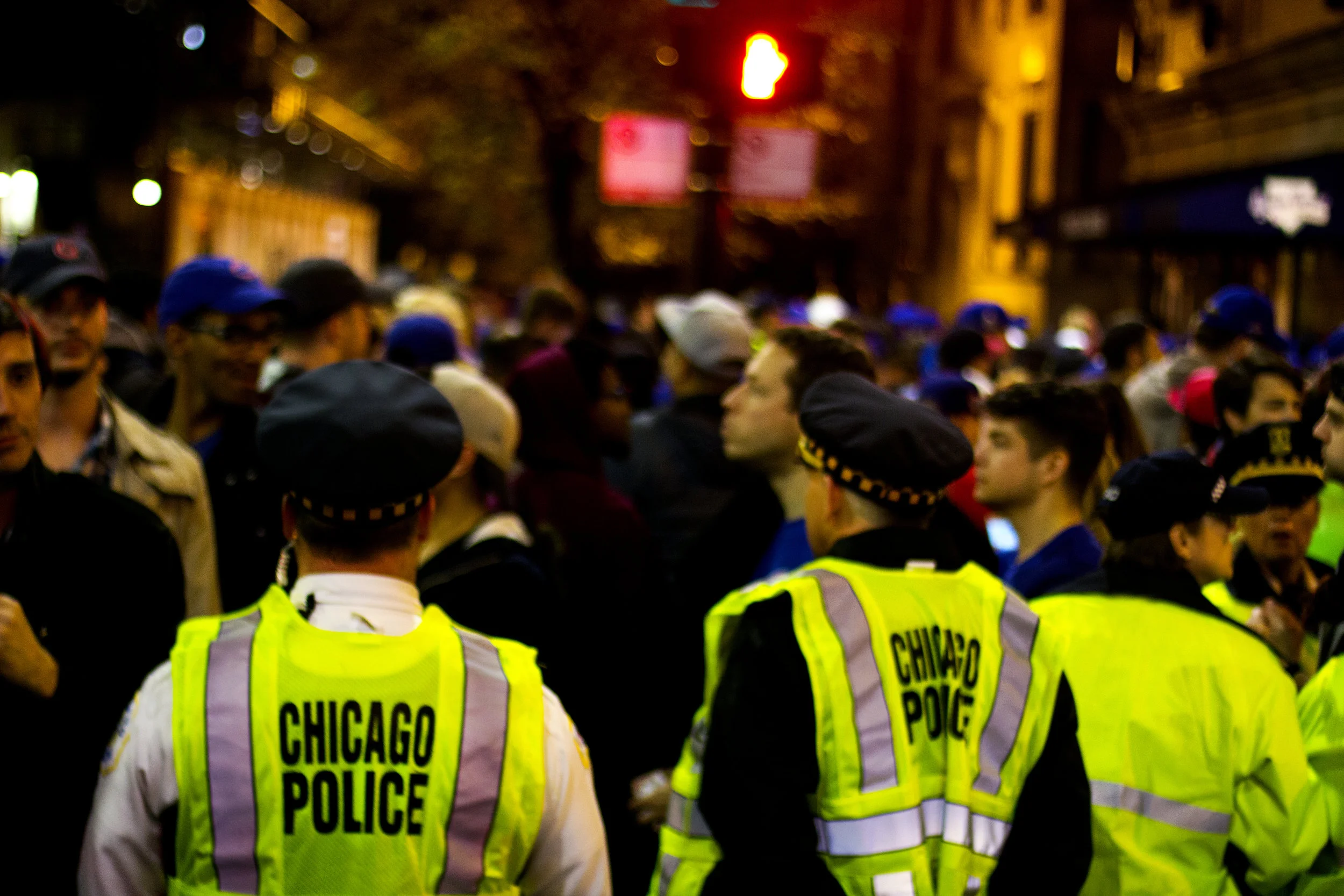Police lock down Wrigley Field