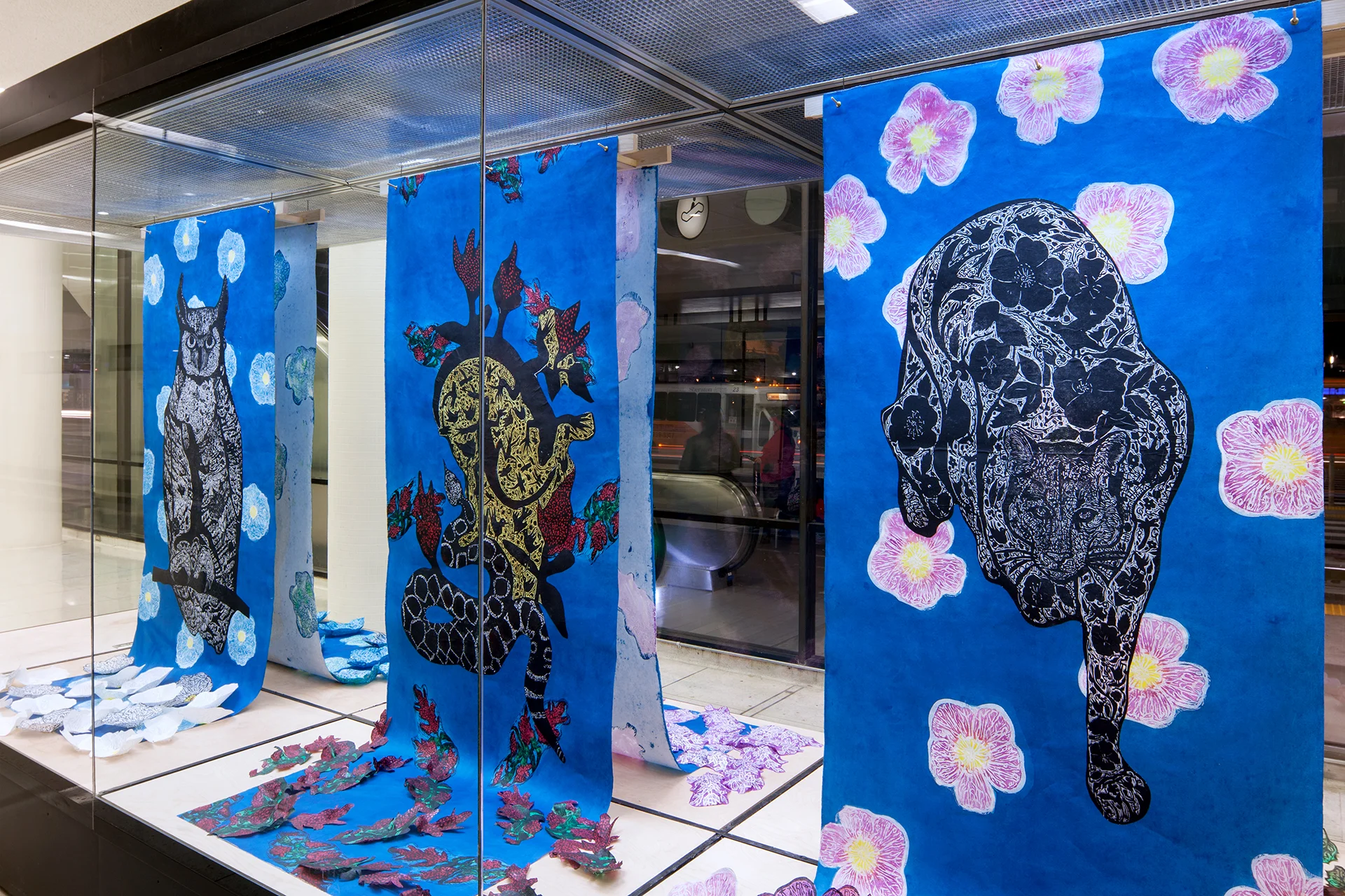 Laurel Canyon...(Installation View 2), LAX, T3 Arrivals.jpg