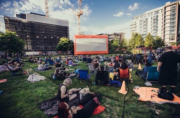 Have you heard outdoor movies are returning for one night only in @southlakeunion on Saturday, July 16 as part of @seattlenightmarkets ? Makers Market and food trucks are open to all ages. Movie Screening and luchadors inside beer garden is in the #s