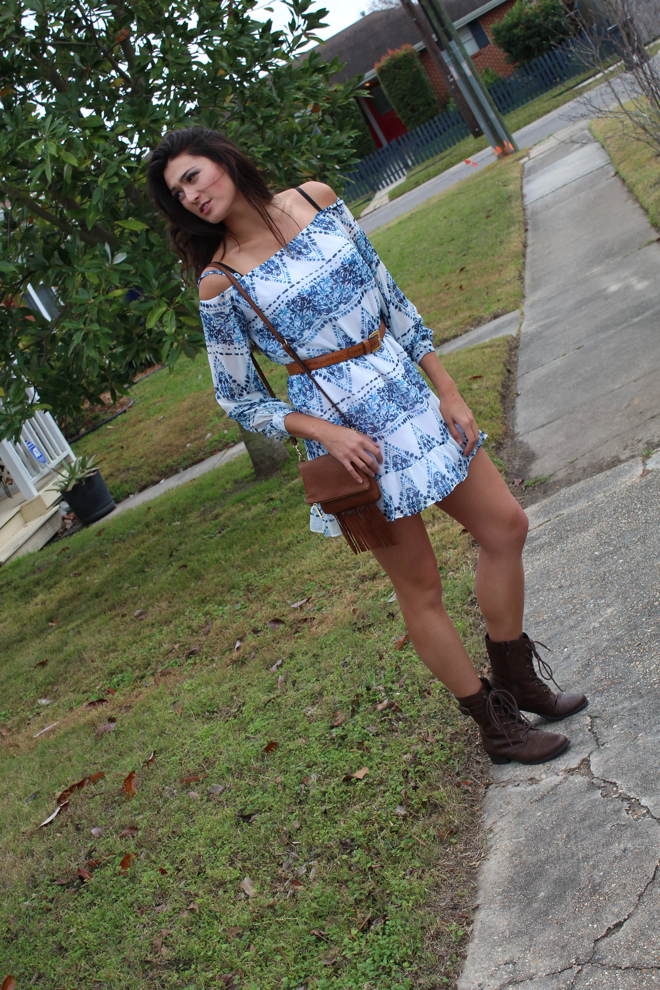 BCBGeneration - Boho Off Shoulder Dress via Le Tote ($54) 
