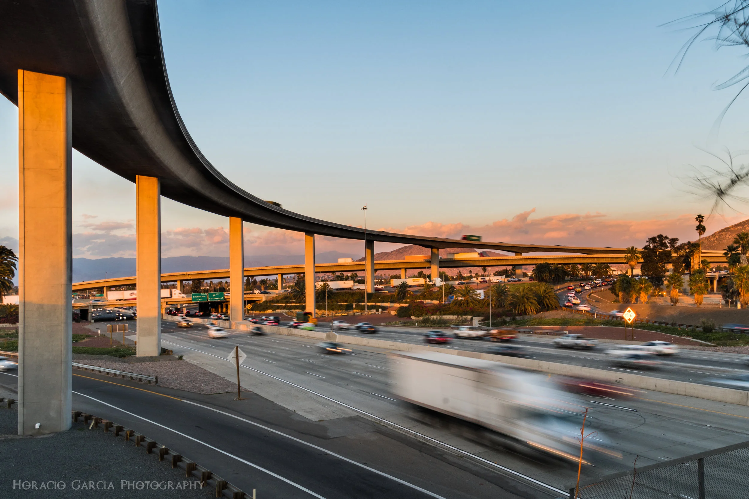 91/215 Freeway Interchange Riverside, CA