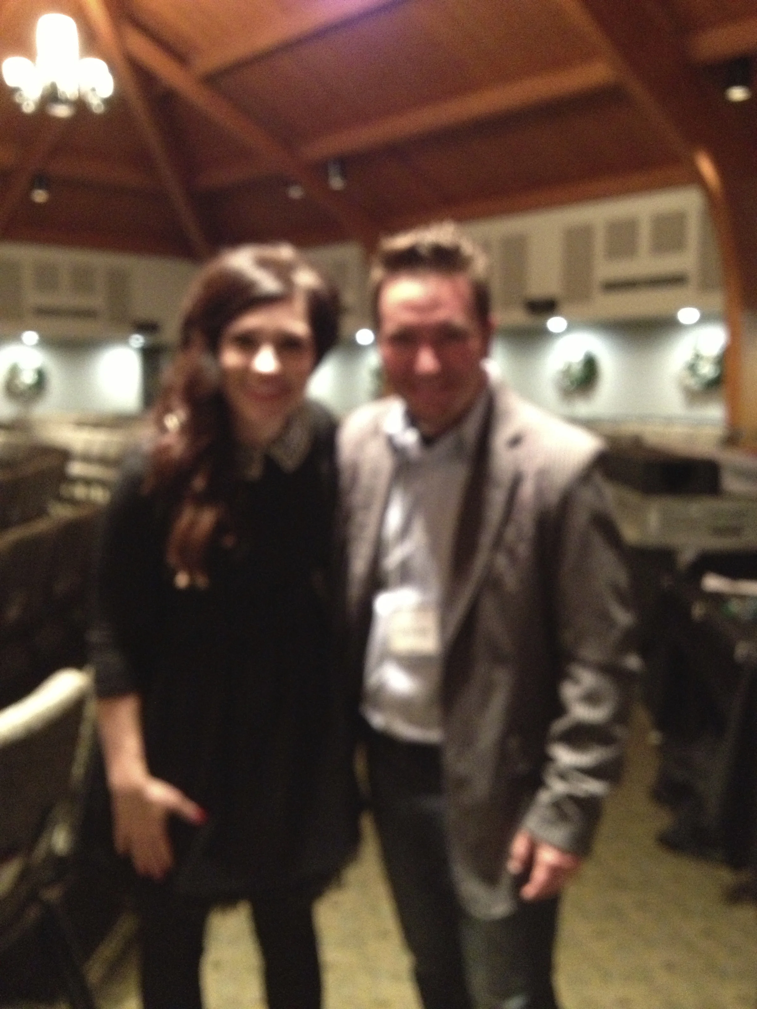 My infamous blurry pic