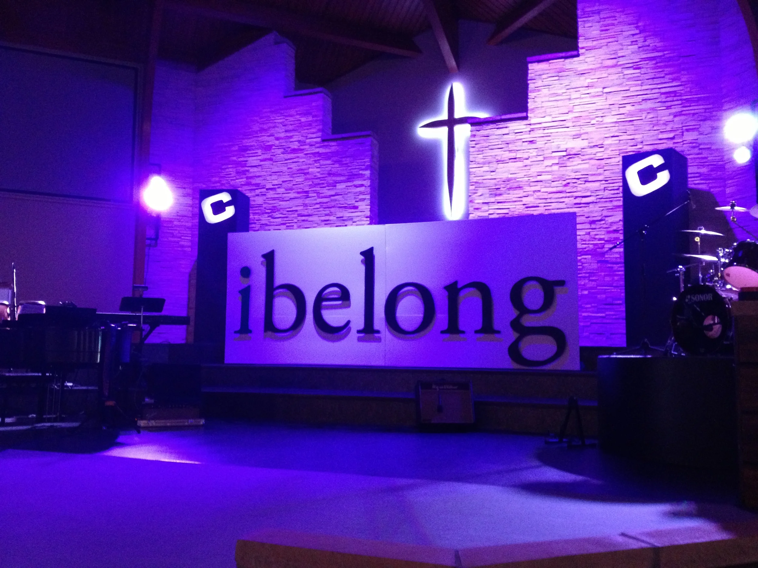 New set design "I Belong"