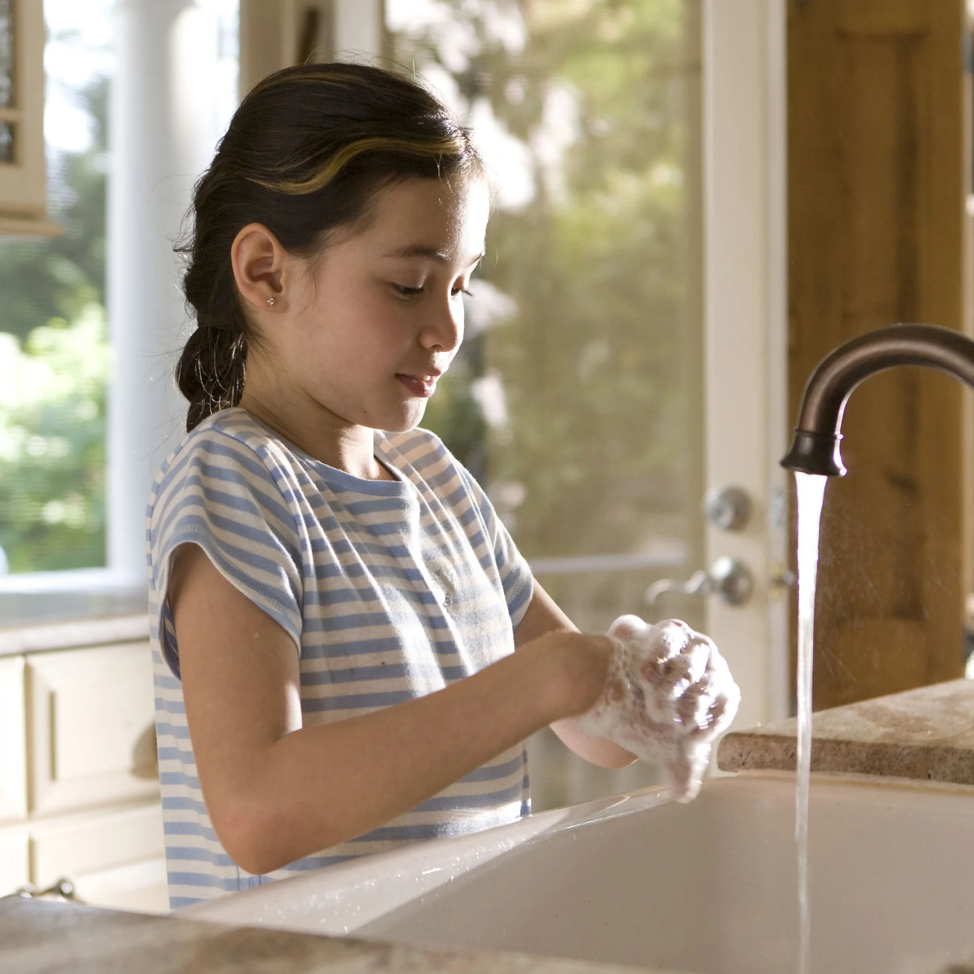 Wanna not get sick? Wash your hands. Without antibacterial soap.