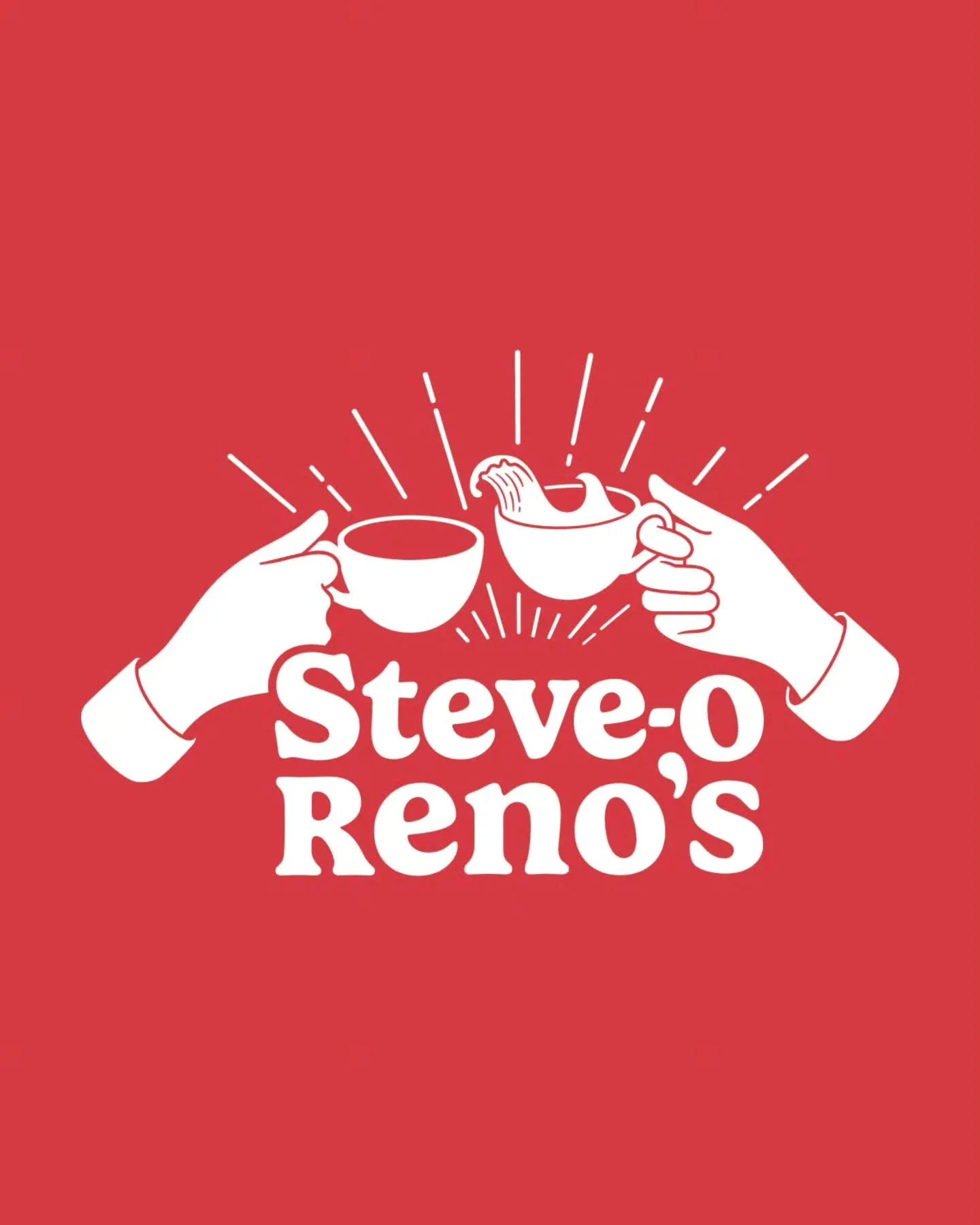 A little brand refresh as we get ready to open our new home on Doyle Street. ✨️

A huge thank you to @benbrushdesign for capturing the spirit of Steve-O-Reno&rsquo;s so well. The design brings together rays of positivity, a wave in honour of our foun