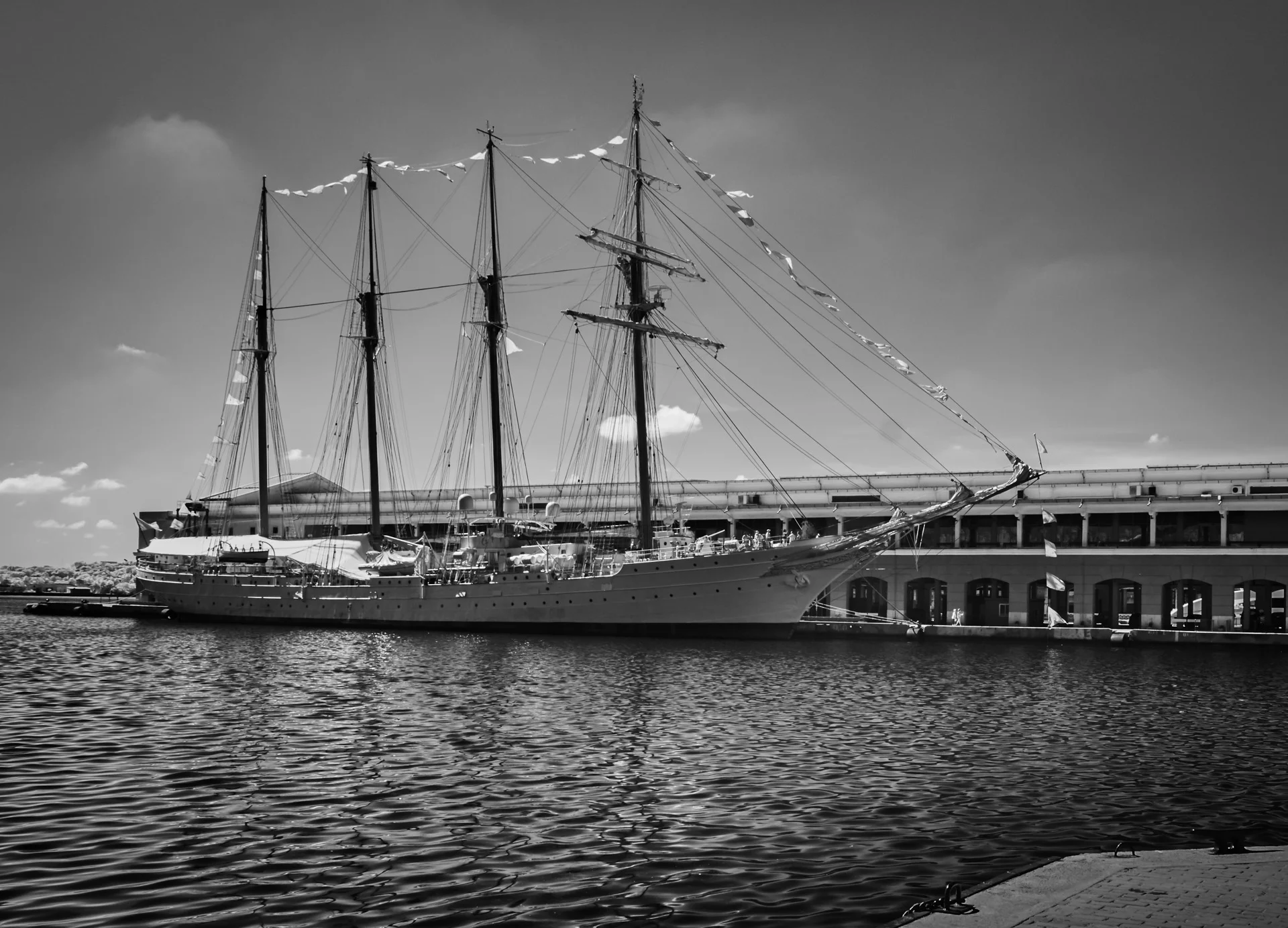 Spanish Sailing Ship - Havana Harbor