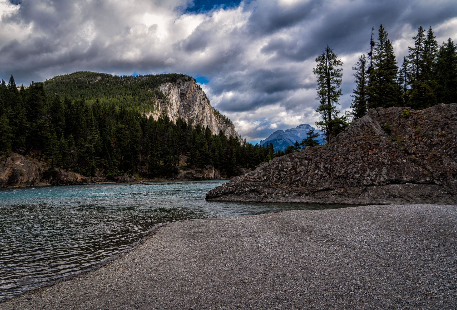 Below Bow Falls - Banff  Alberta