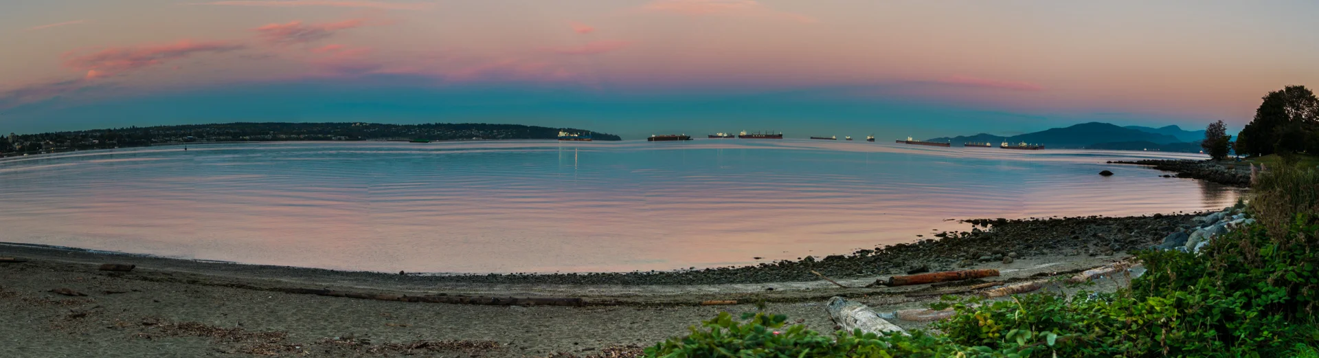 English Bay Panorama - Vancouver B.C.