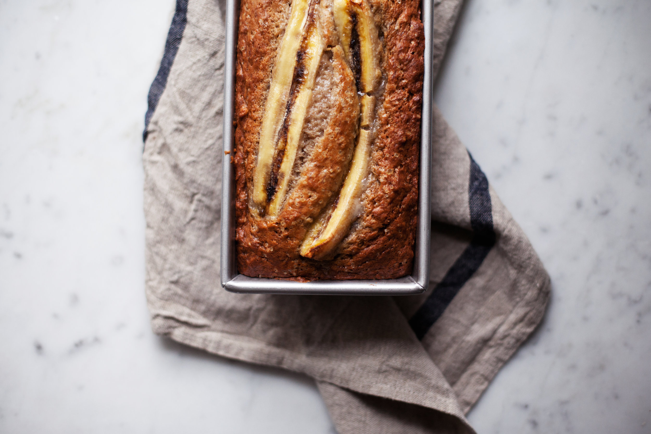 CAST IRON BANANA BREAD - Butter with a Side of Bread