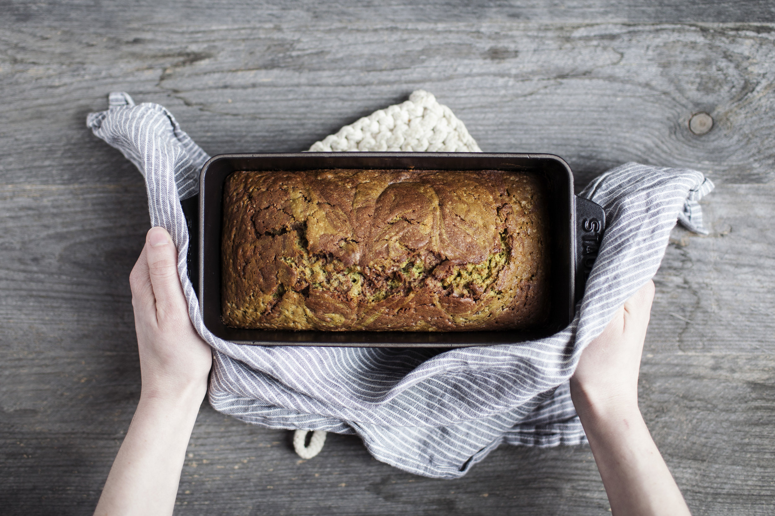 matcha chocolate marble pound cake i.jpg