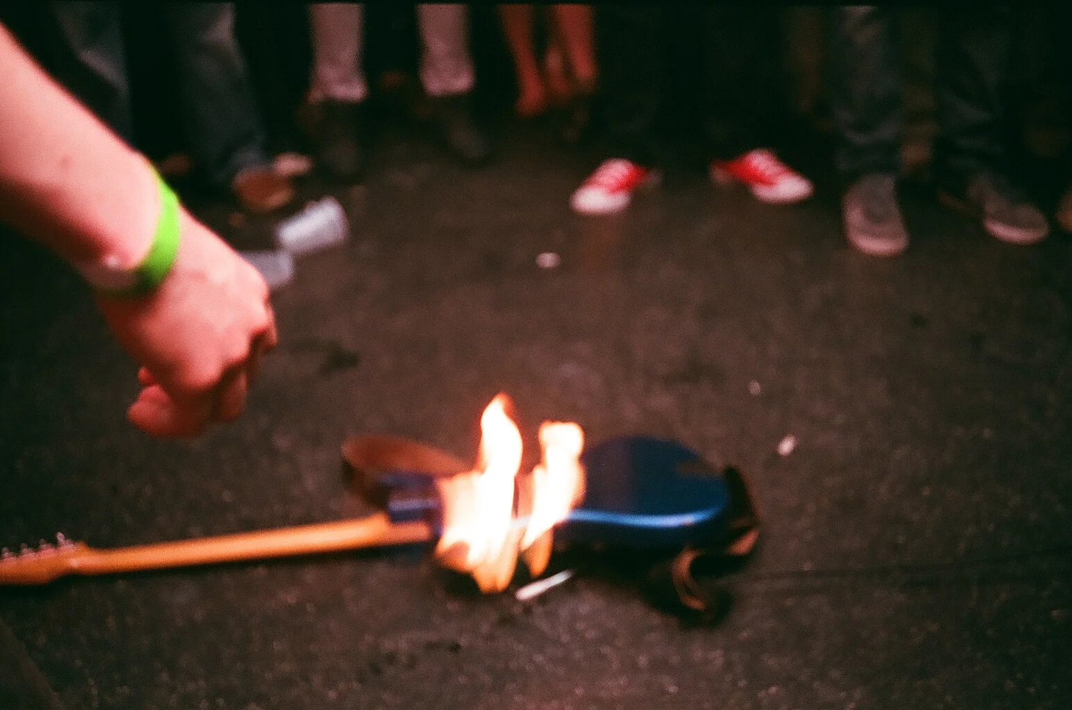 GUITAR ON FIRE