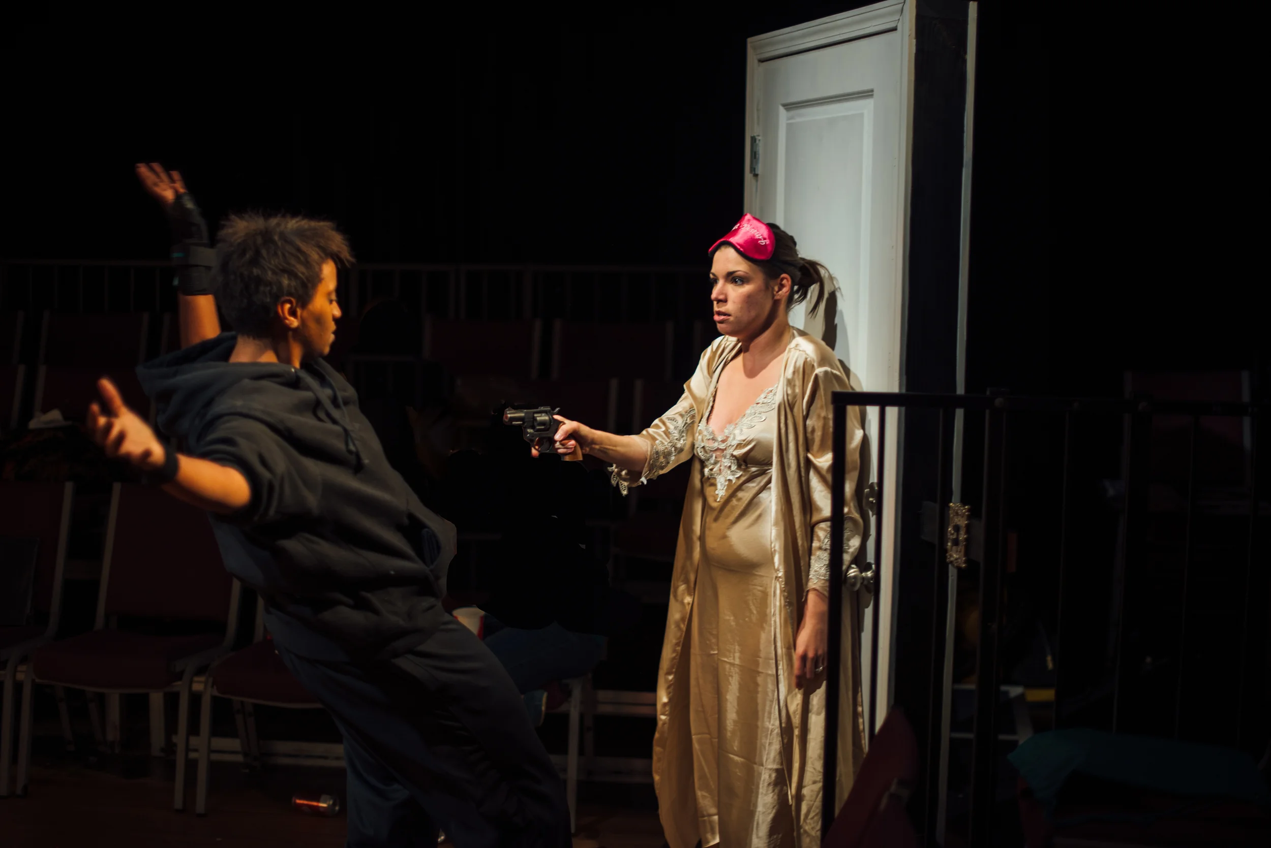  Tiffany Porter and Sarah Elizabeth Wallis in Criminal Hearts.  Photo by KVC Photography 