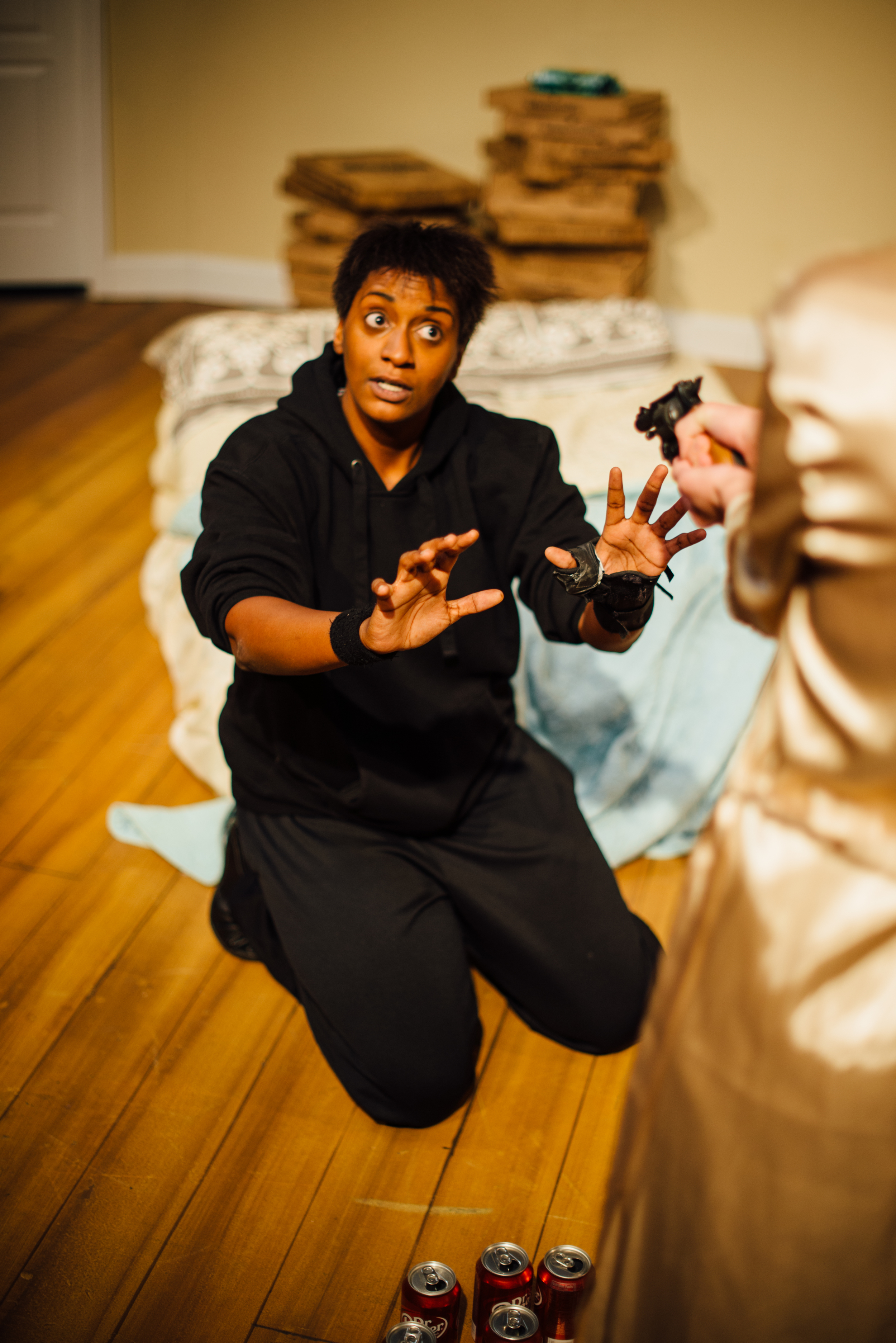  Tiffany Porter and Sarah Elizabeth Wallis in Criminal Hearts.  Photo by KVC Photography 