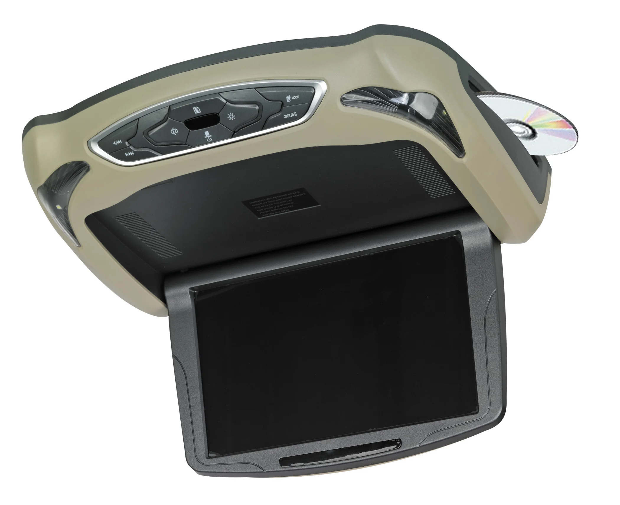 Vission 10" Roof Mount DVD (with 2 x headphones)