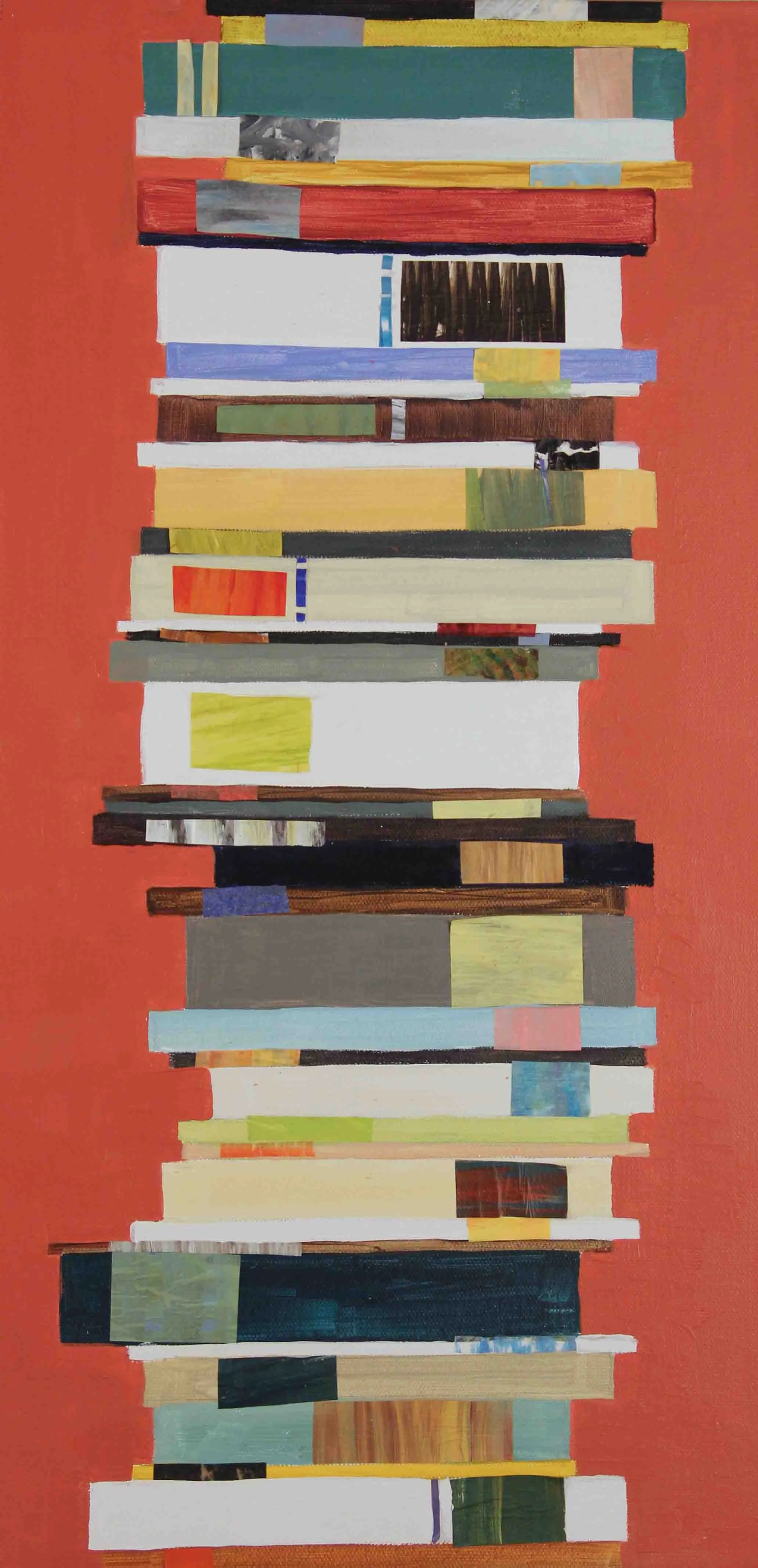 39 volumes stack (coral)