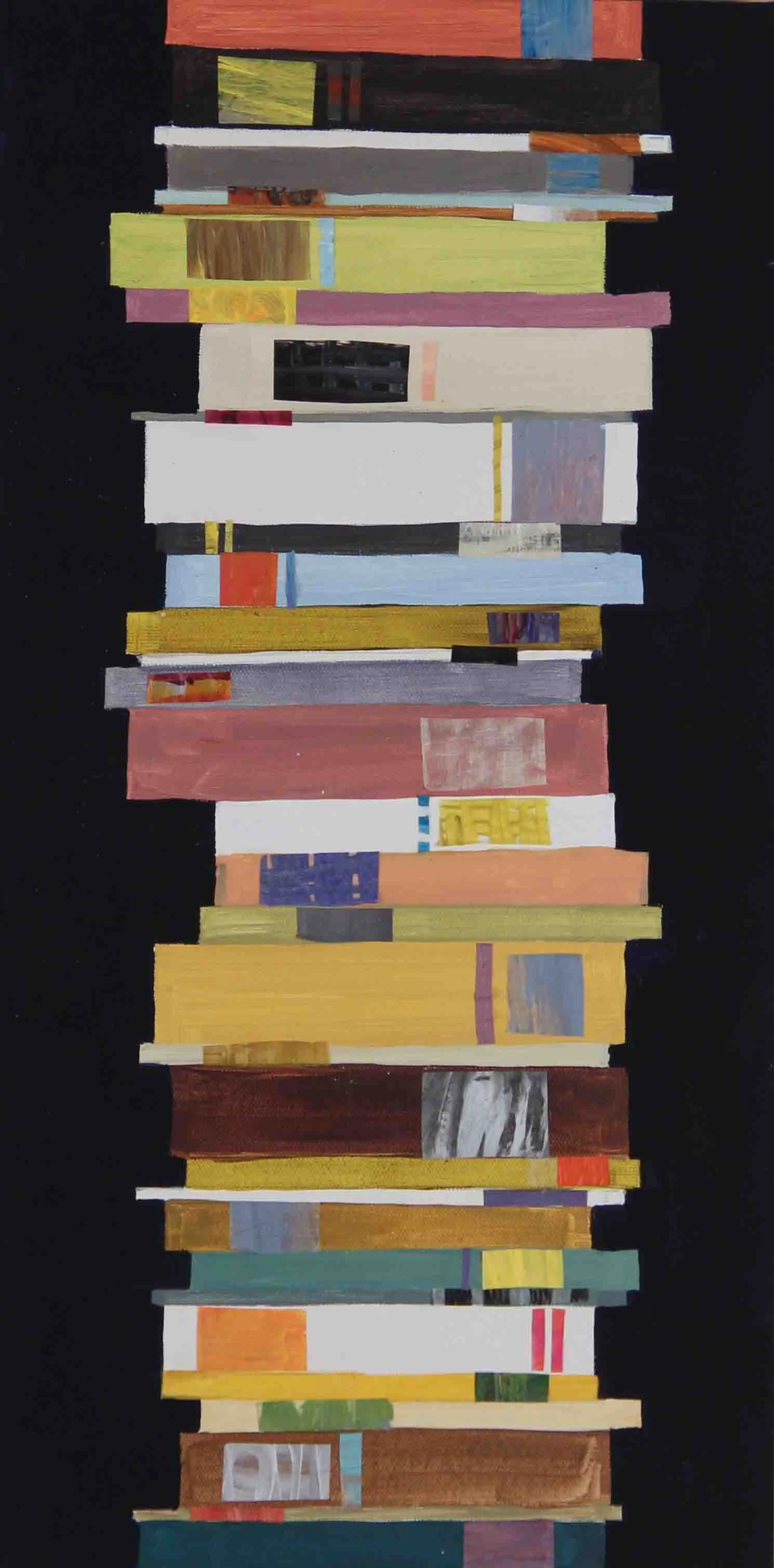 34 volumes stack (navy)