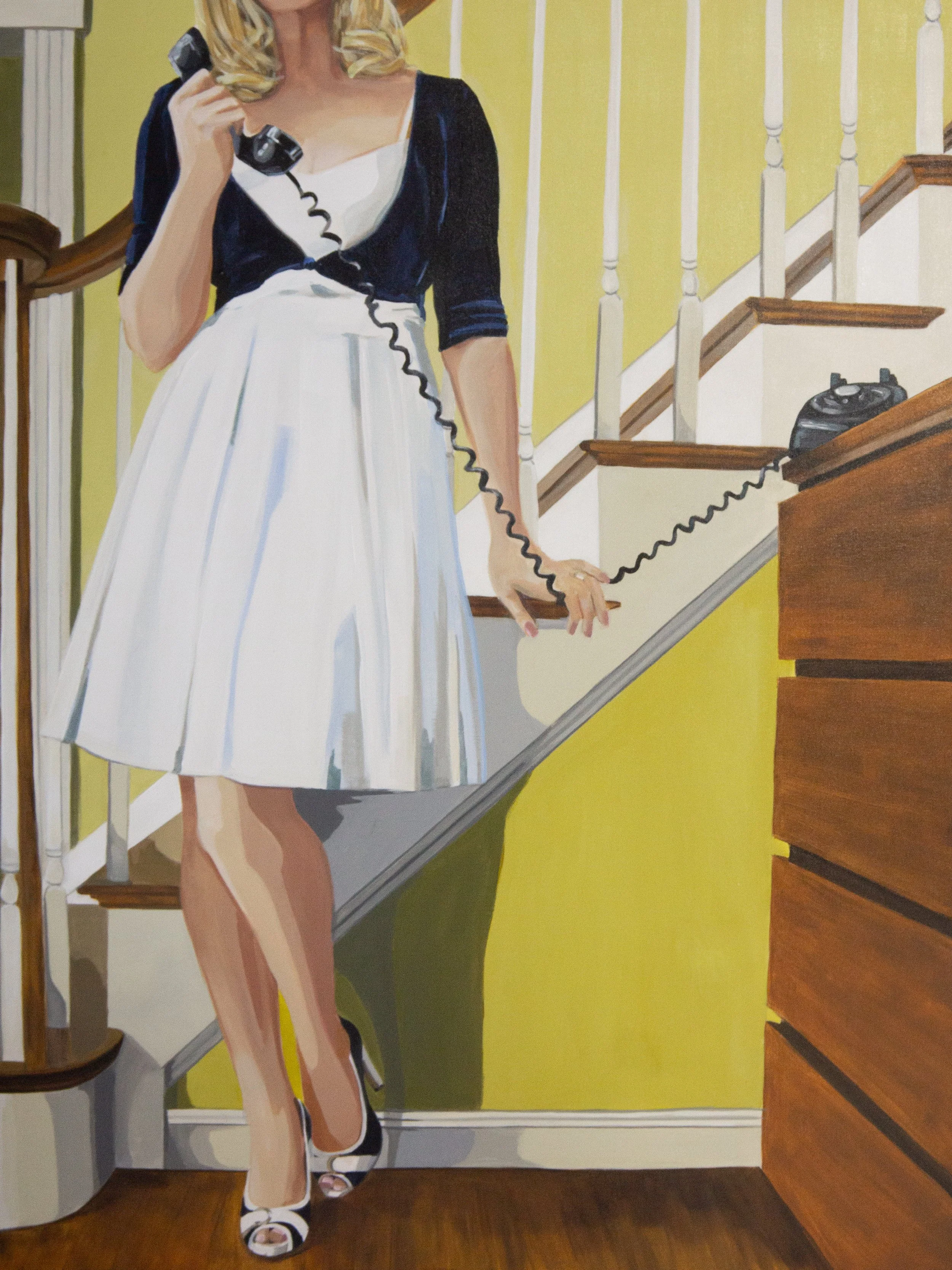 she was waiting for an answer