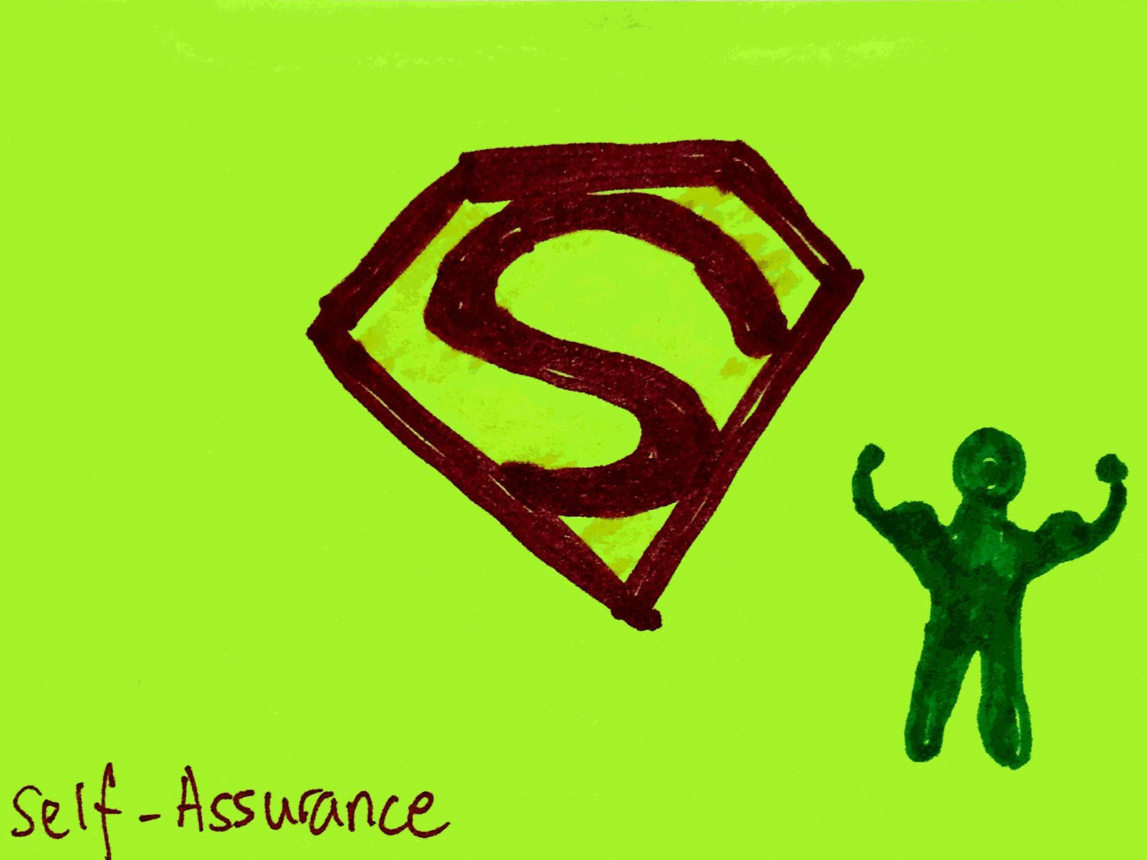 Self-Assurance StrengthsFinder Singapore Confident Man Flexing Superman