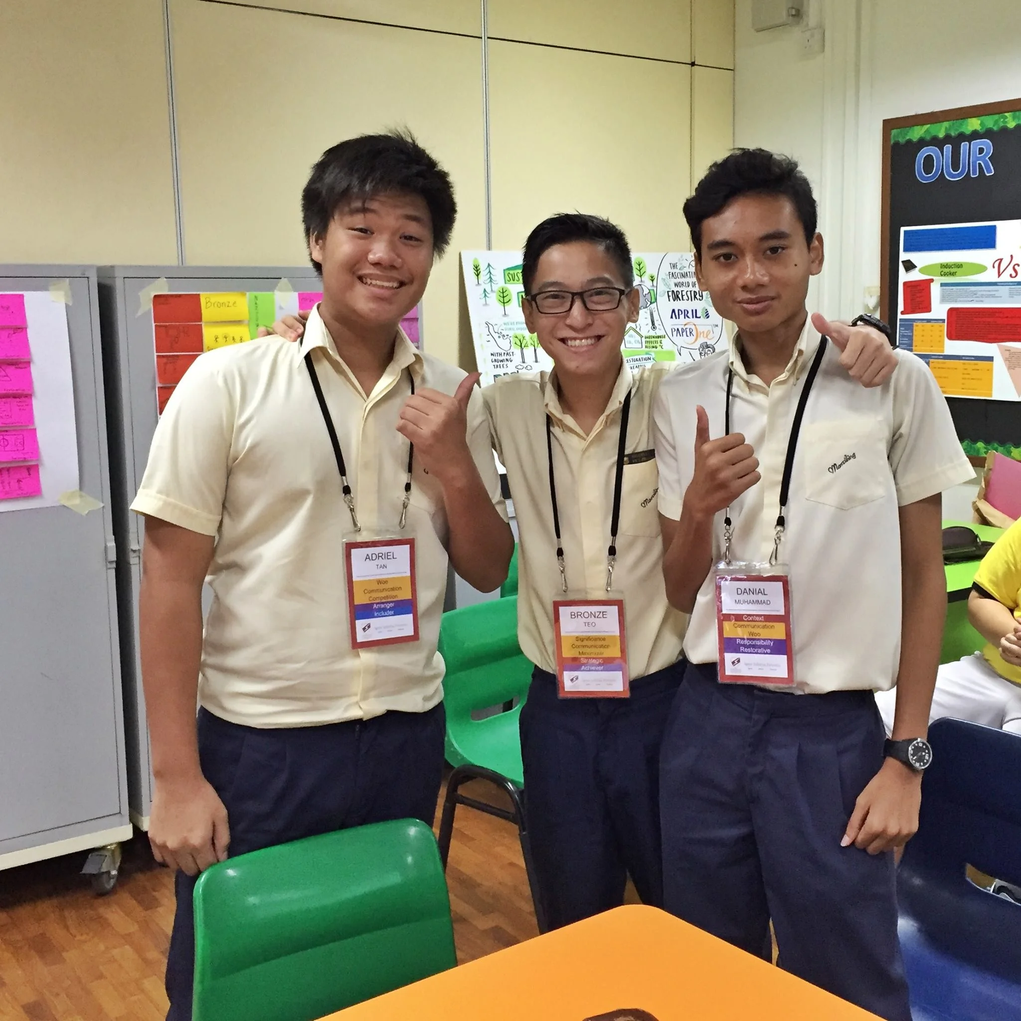 Marsiling Secondary School StrengthsFinder Singapore The Three Boys.jpg