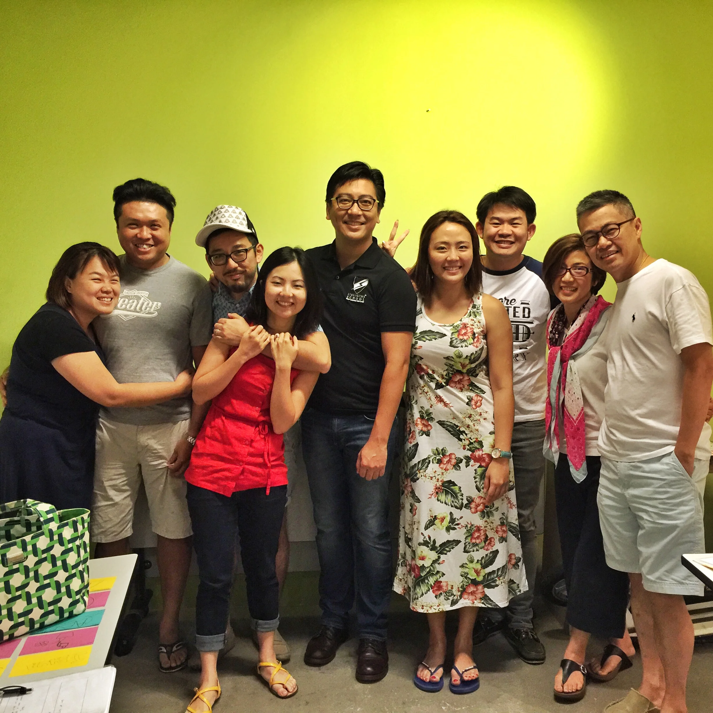 LINK Program StrengthsFinder Couple Workshop Singapore Strengths School group photo