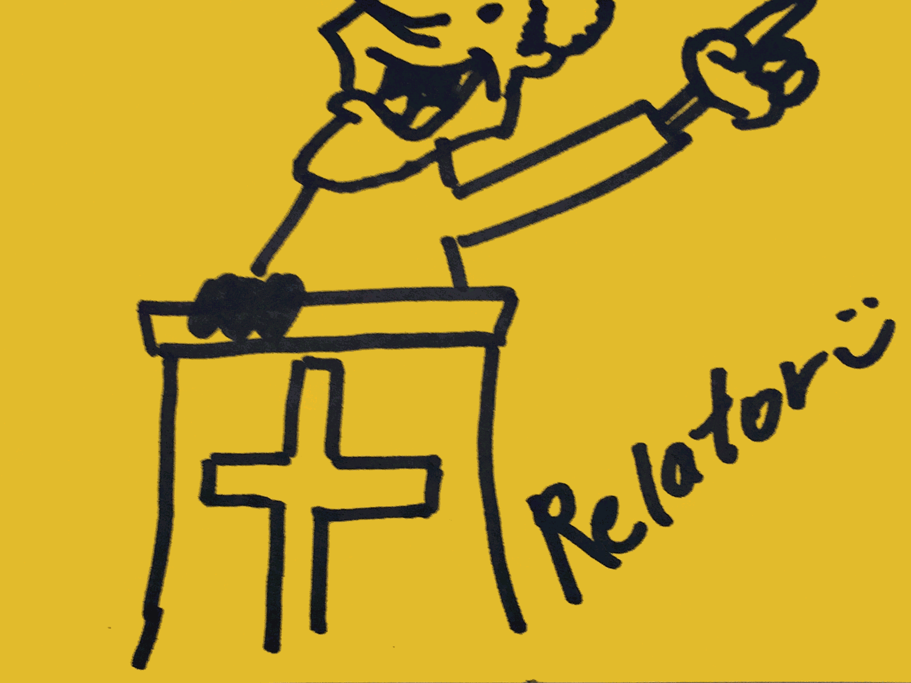 Relator Strengthsfinder Preacher behind Pulpit