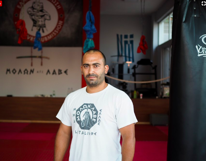 Chalkidan Partners Help Create Gym in Ritsona 