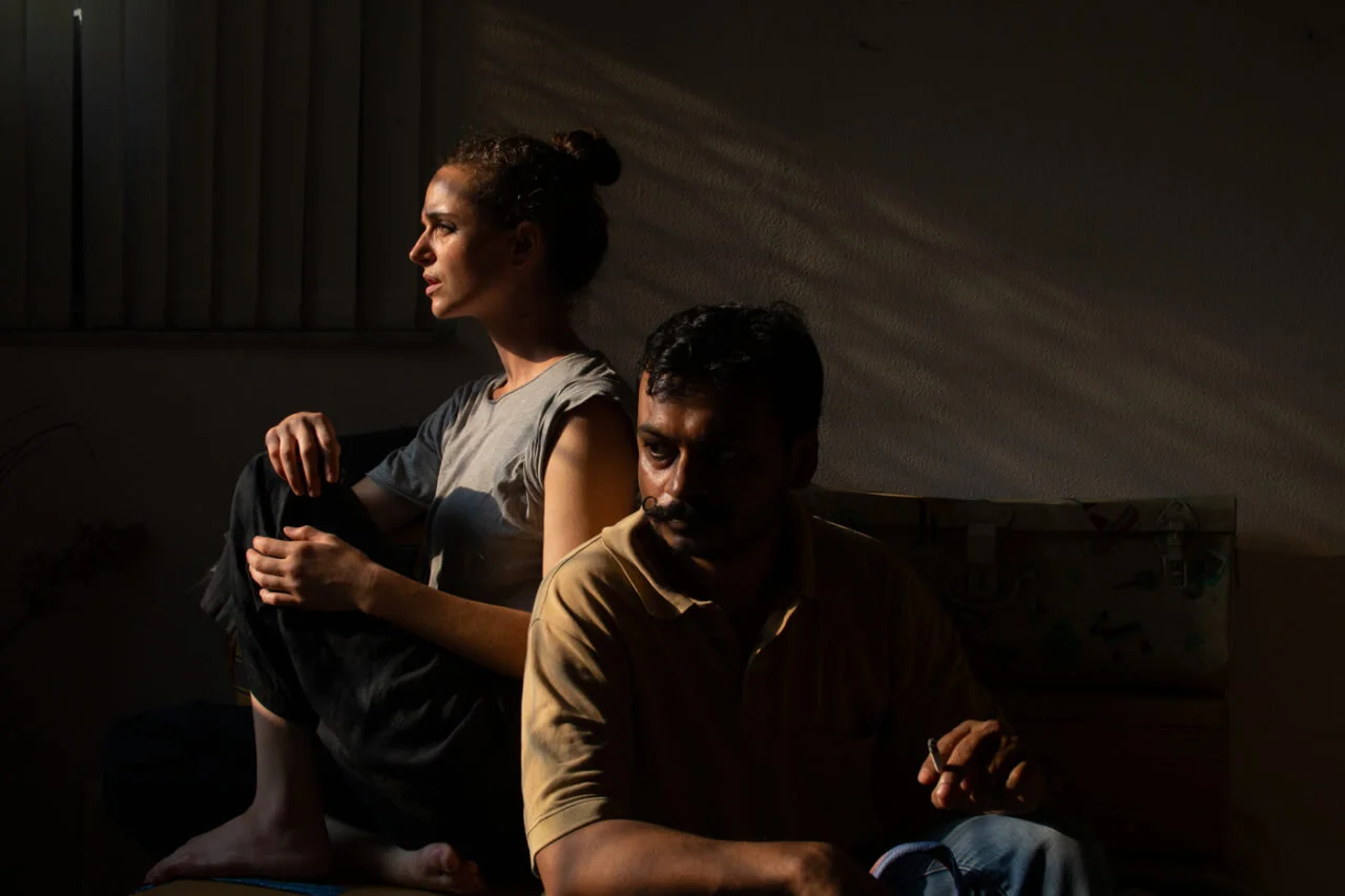 Self-portrait Through India