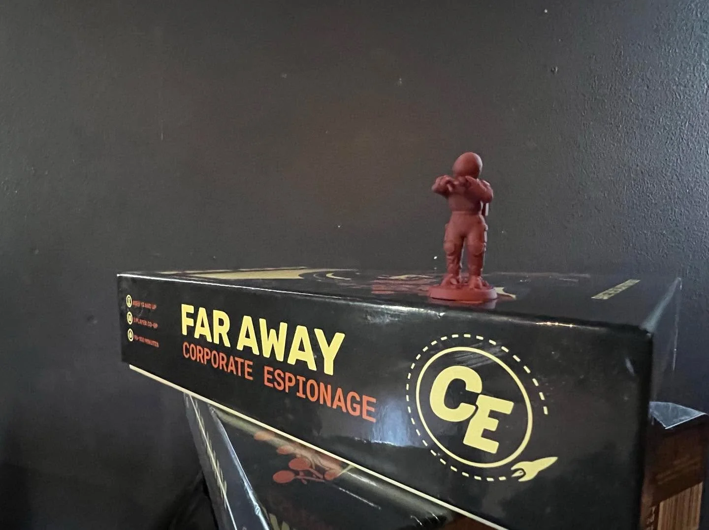 ATTN: Little Explorers have been spotted in the Cherry Picked Games store! 

These Little Explorers are the Federation approved way to upgrade the standard player tokens in Far Away and Far Away: Corporate Espionage. 

Head to our website &ldquo;cher